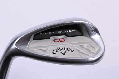 Left Hand Callaway Mack Daddy CB Lob Wedge / 60 Degree / Wedge Flex Steel Shaft