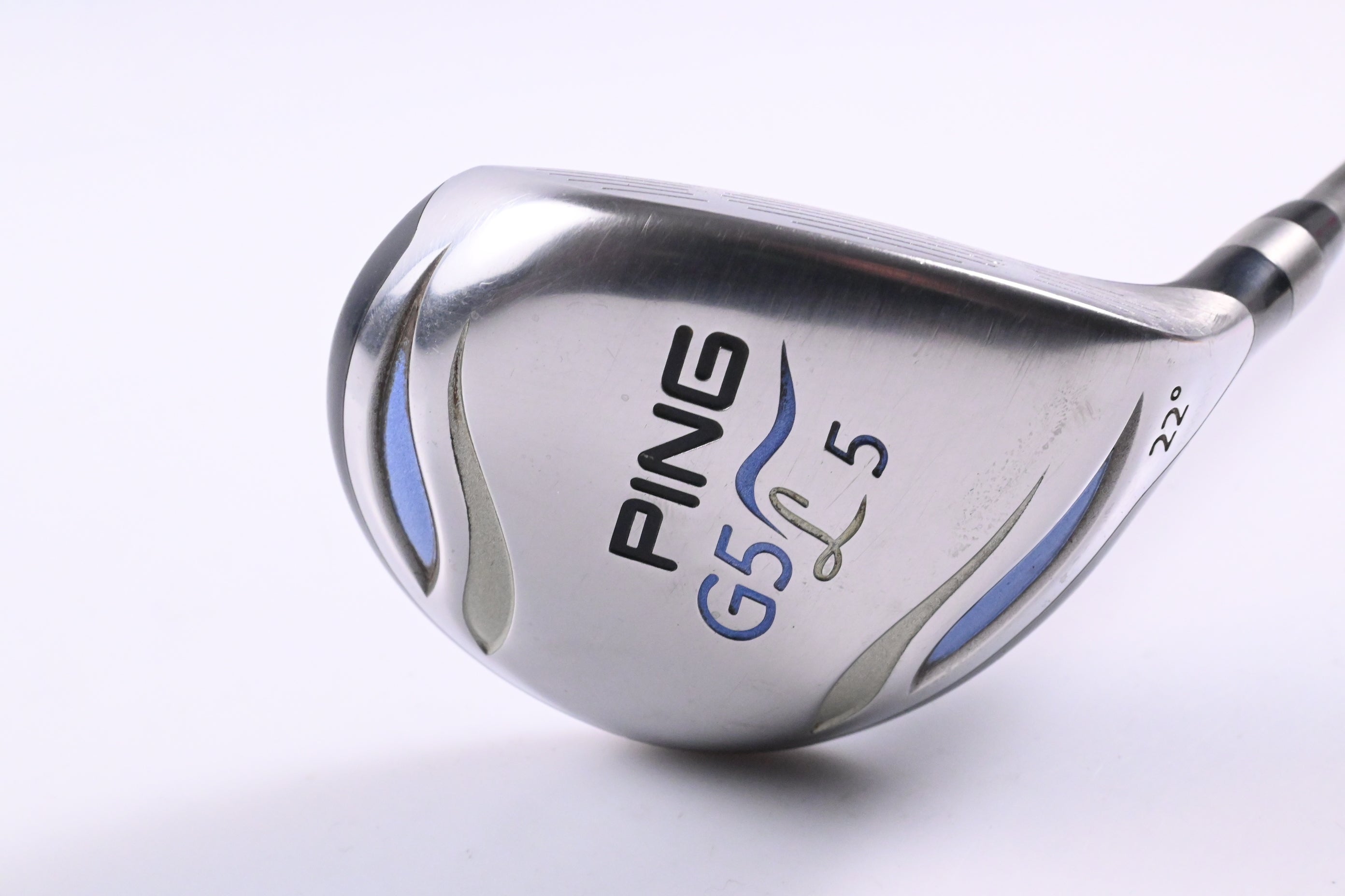 Ladies Ping G5 #5 Wood / 22 Degree / Ladies Flex Ping TFC 100 F Shaft