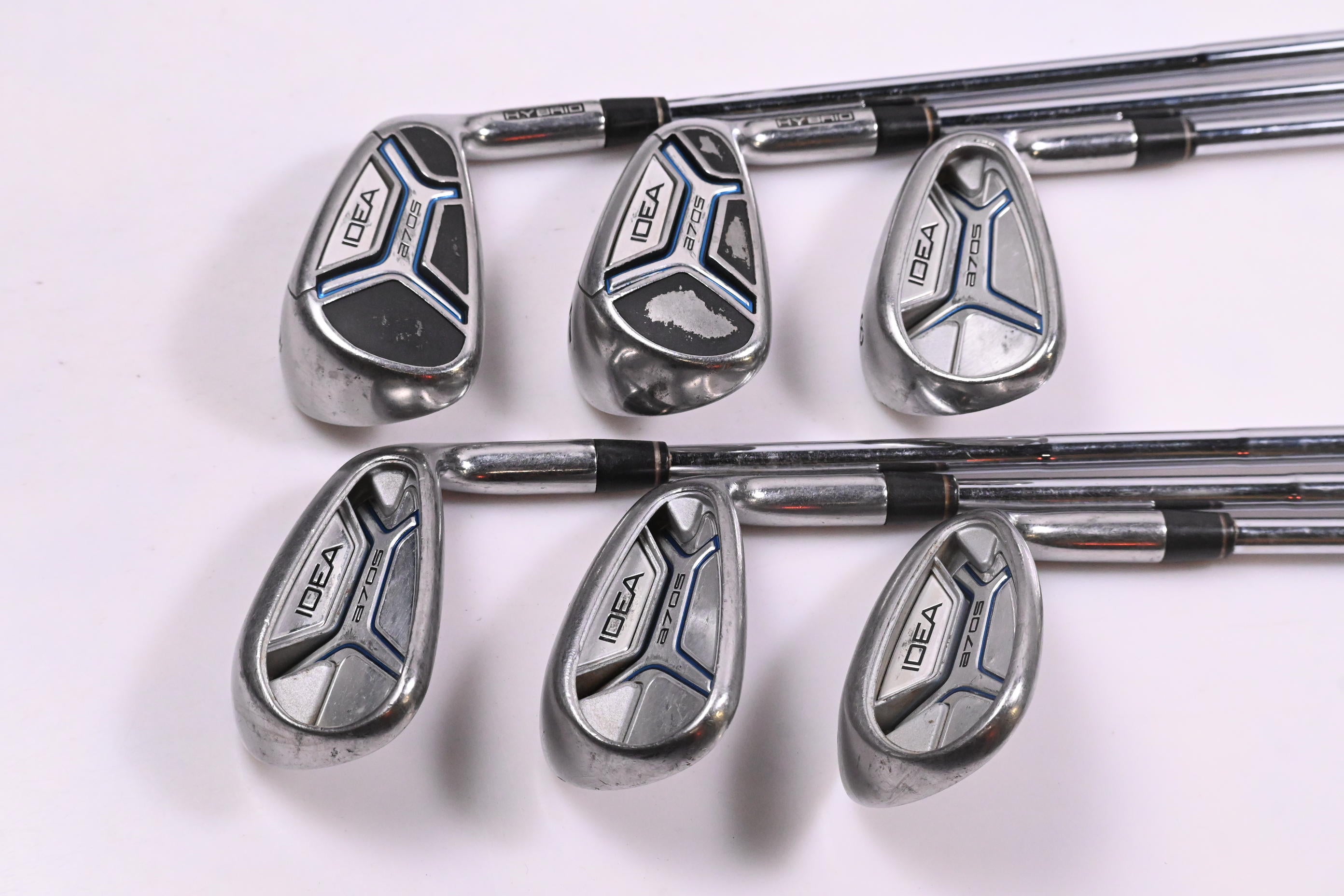 Adams Idea A7 OS Hybrid Combo Irons / 6-PW+SW / Regular Flex Adams Shafts