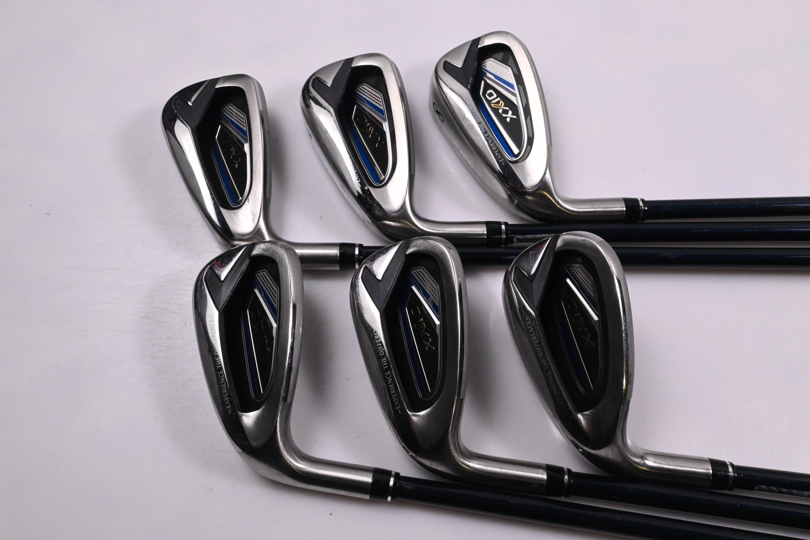 Left Hand XXIO 12 Irons / 6-PW+GW / Regular Flex XXIO MP 1200 47 Shafts
