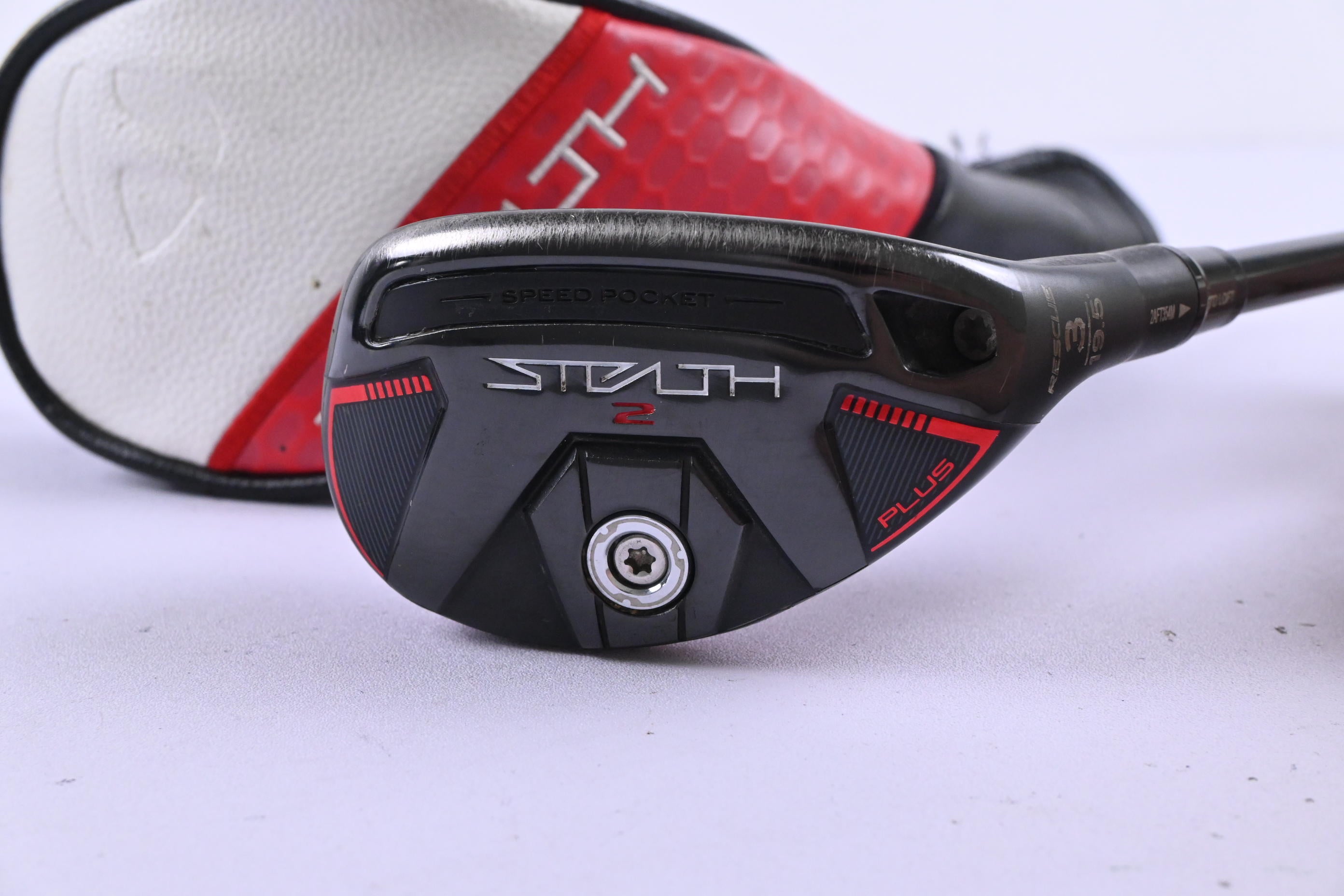 Taylormade Stealth 2 Plus #3 Hybrid / 19.5 Degree / Stiff Flex Kai'li Red 85