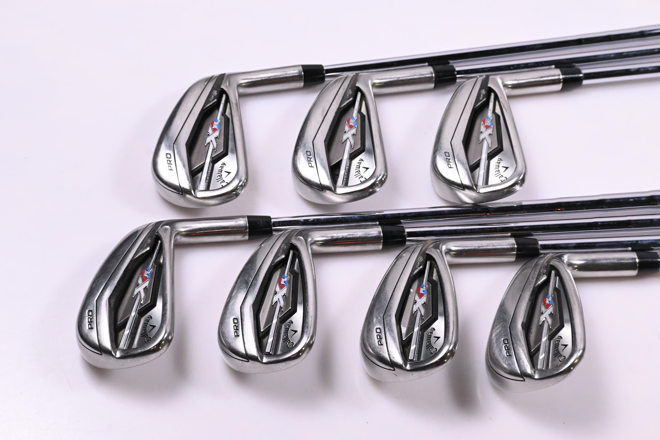 Callaway XR Pro Irons / 4-PW / Stiff Flex KBS Tour-V 90 Shafts