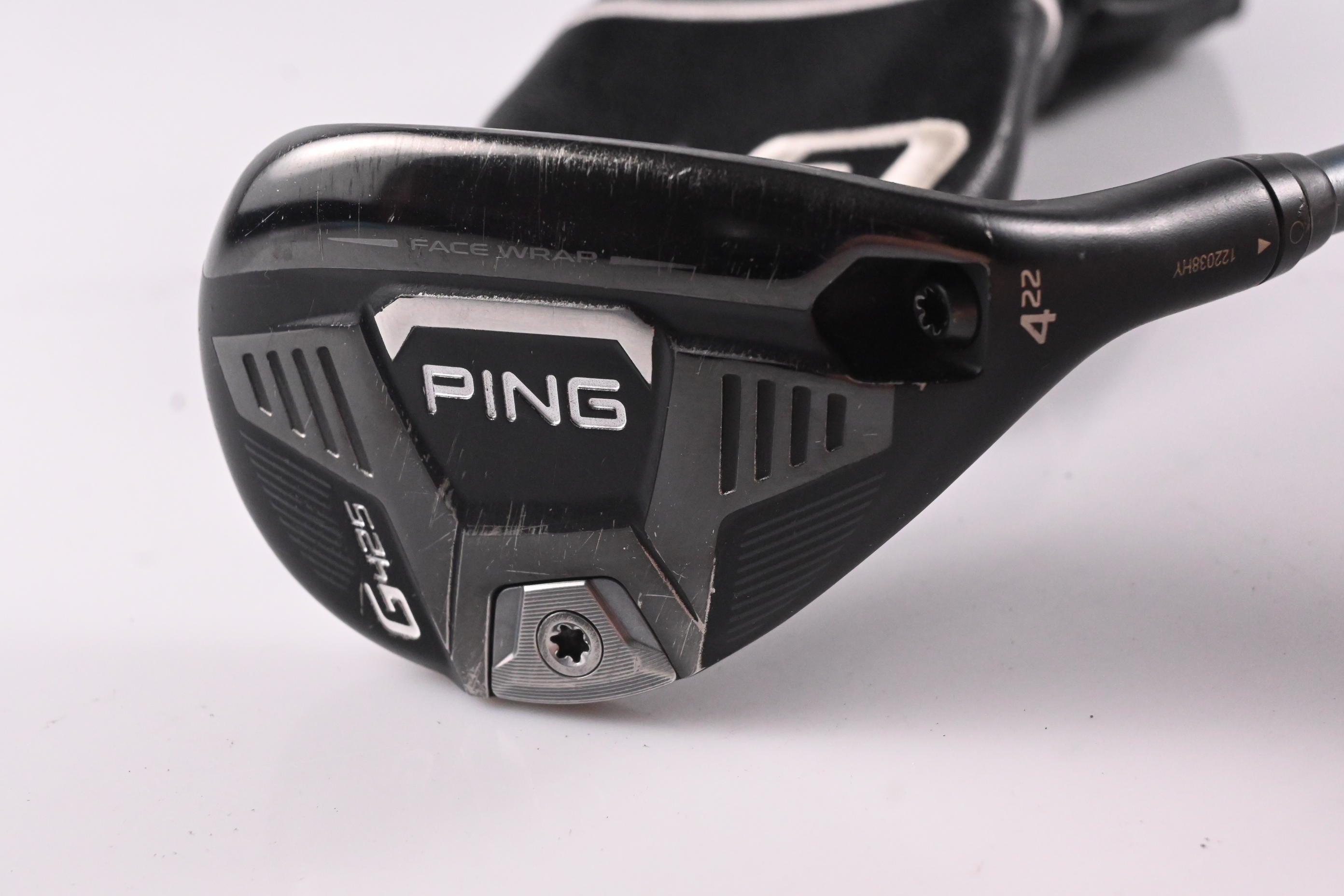Ping G425 #4 Hybrid / 22 Degree / Regular Flex Ping Alta CB Slate 70 Shaft