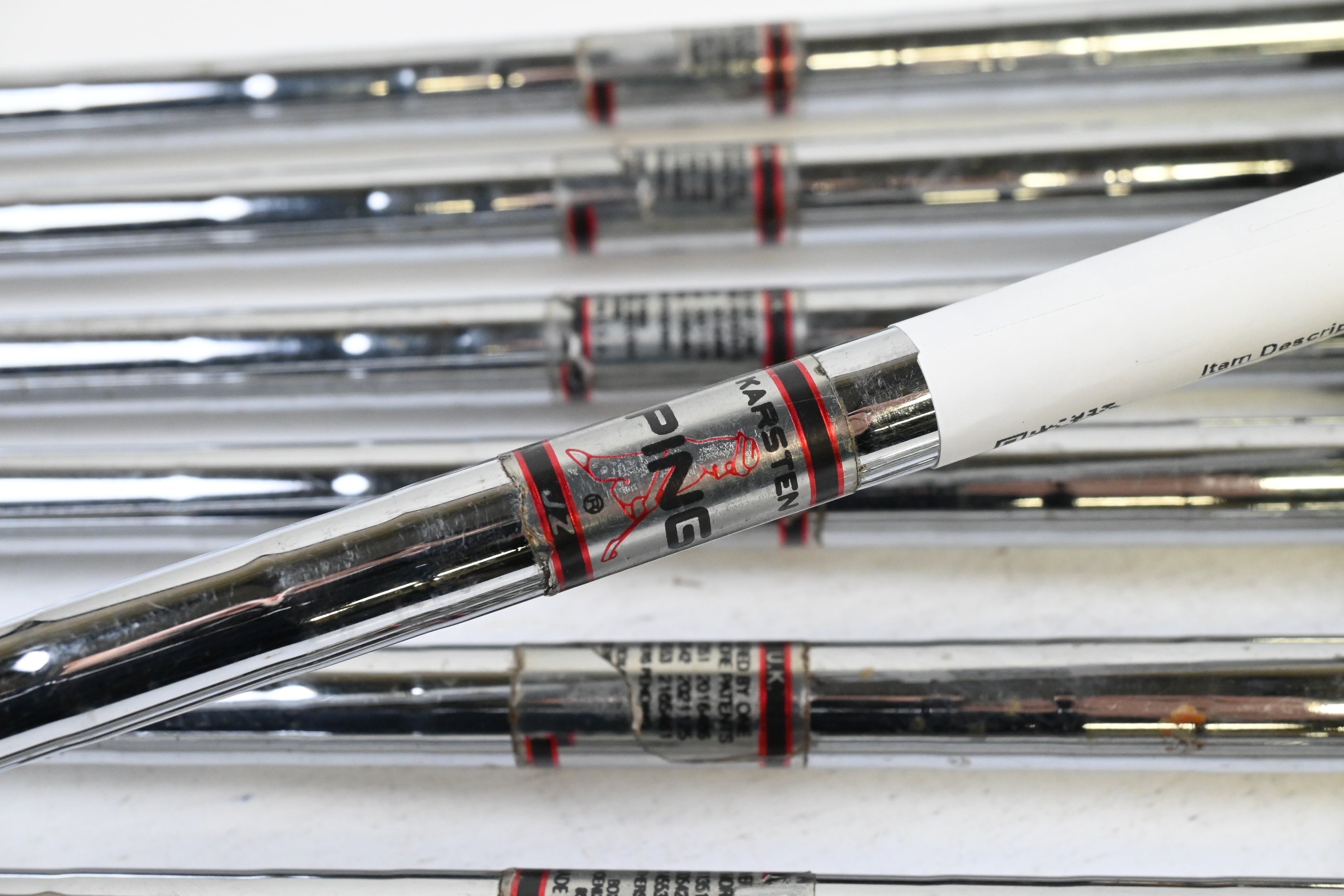 Ping Zing 2 Irons / 4-PW+SW / Orange Dot / Stiff Flex Ping Karsten JZ Shafts