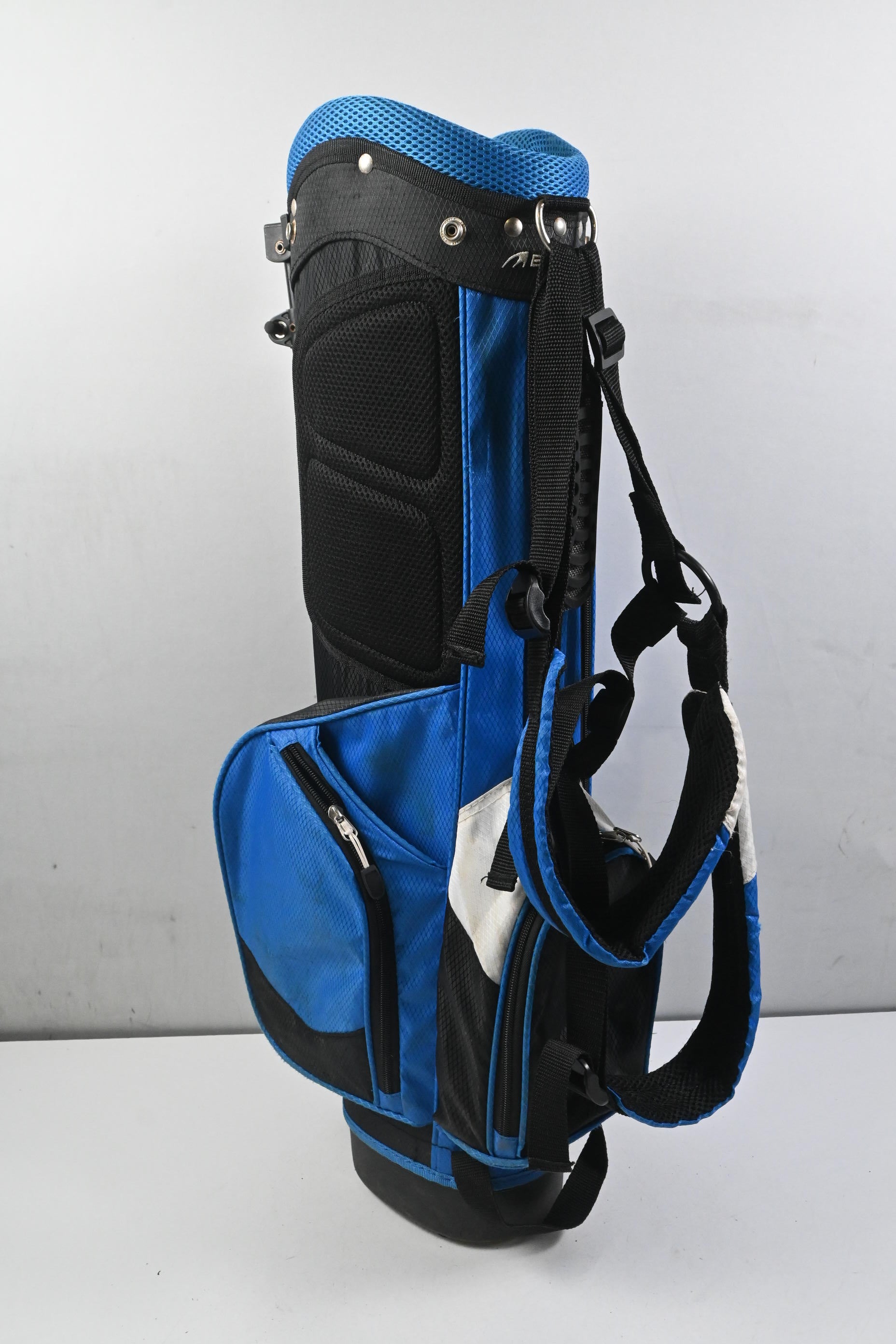 Benross Kids Stand Bag / 4-Way Divider / Blue & Black