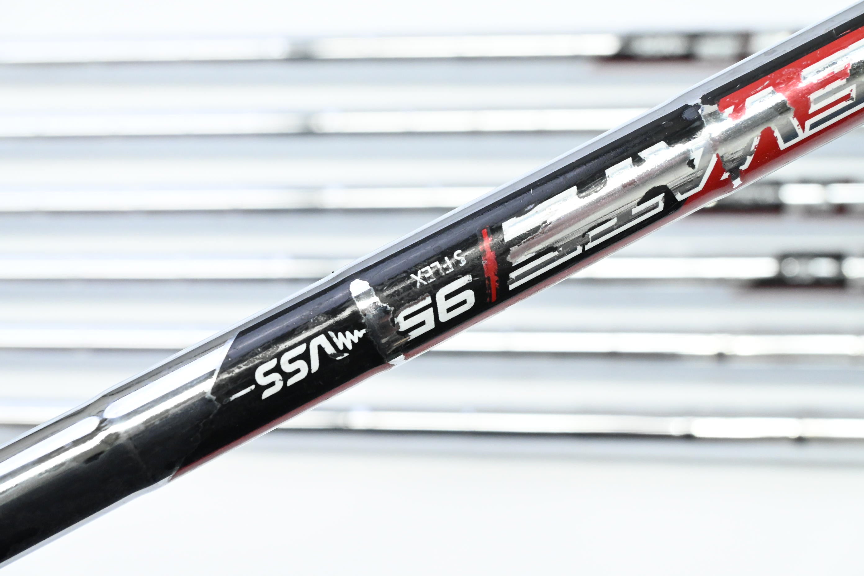 Callaway Mavrik Irons / 4-PW / Stiff Flex Elevate 95 Shafts