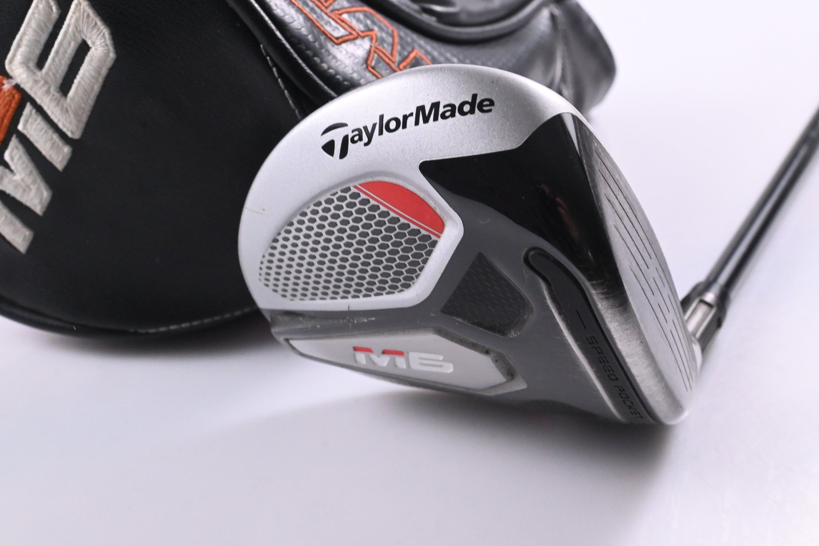 Taylormade M6 #3 Wood / 15 Degree / Stiff Flex Fujikura Atmos Orange 6 Shaft