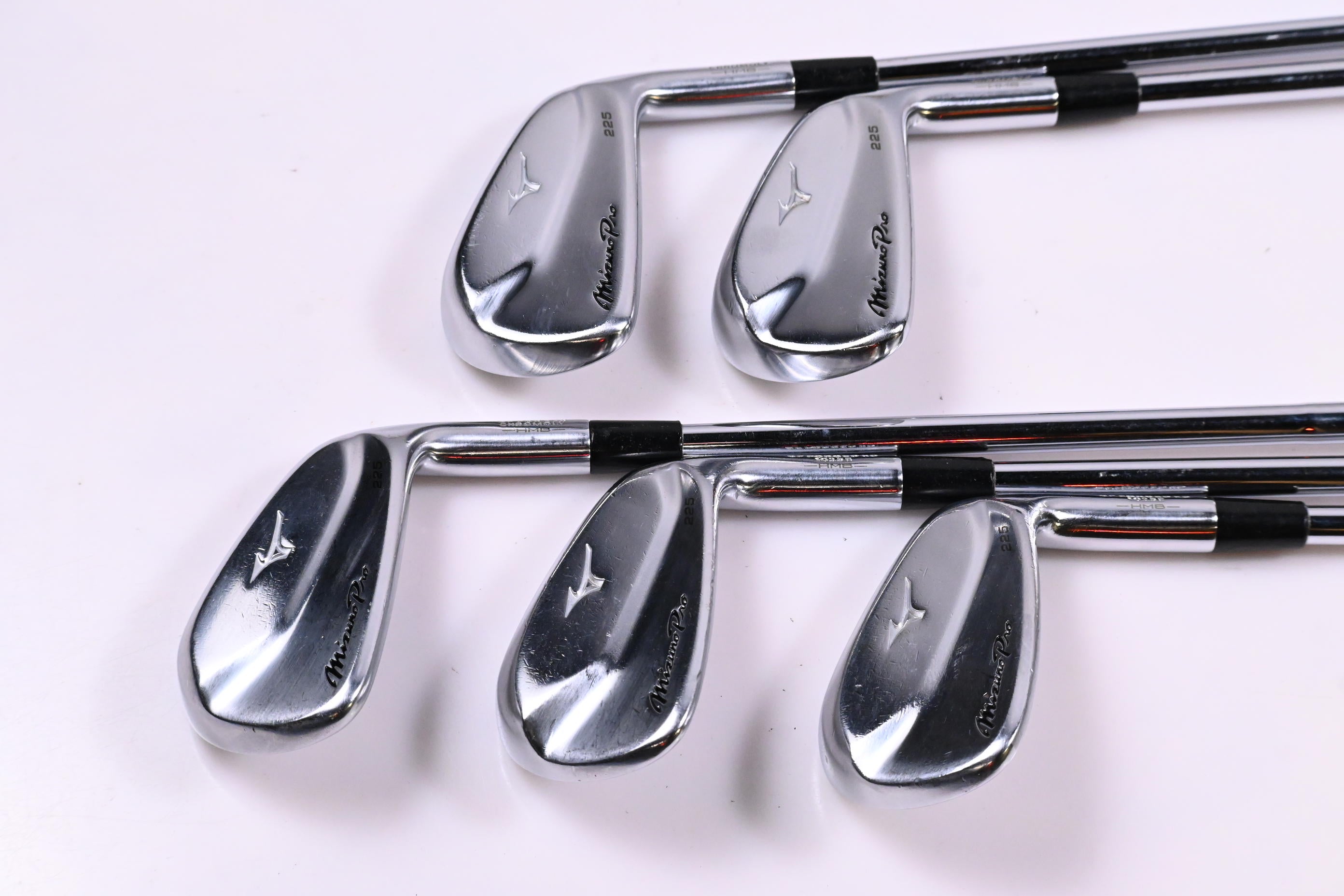 Mizuno Pro 225 Irons / 6-PW / Stiff Flex N.S.PRO 950GH NEO Shafts