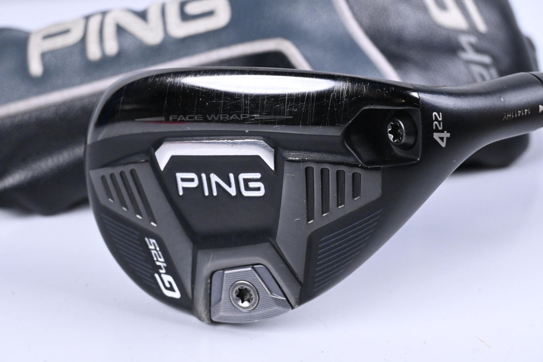 Ping G425 #4 Hybrid / 22 Degree / Stiff Flex Ping Alta CB Slate 70 Shaft