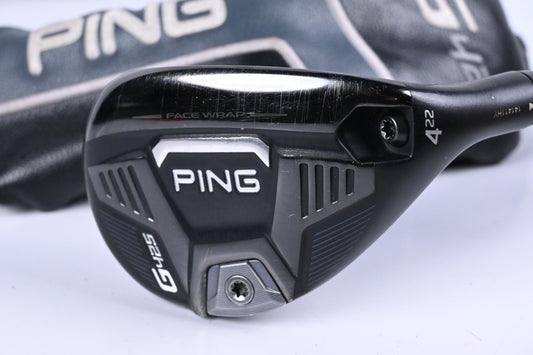 Ping G425 #4 Hybrid / 22 Degree / Stiff Flex Ping Alta CB Slate 70 Shaft
