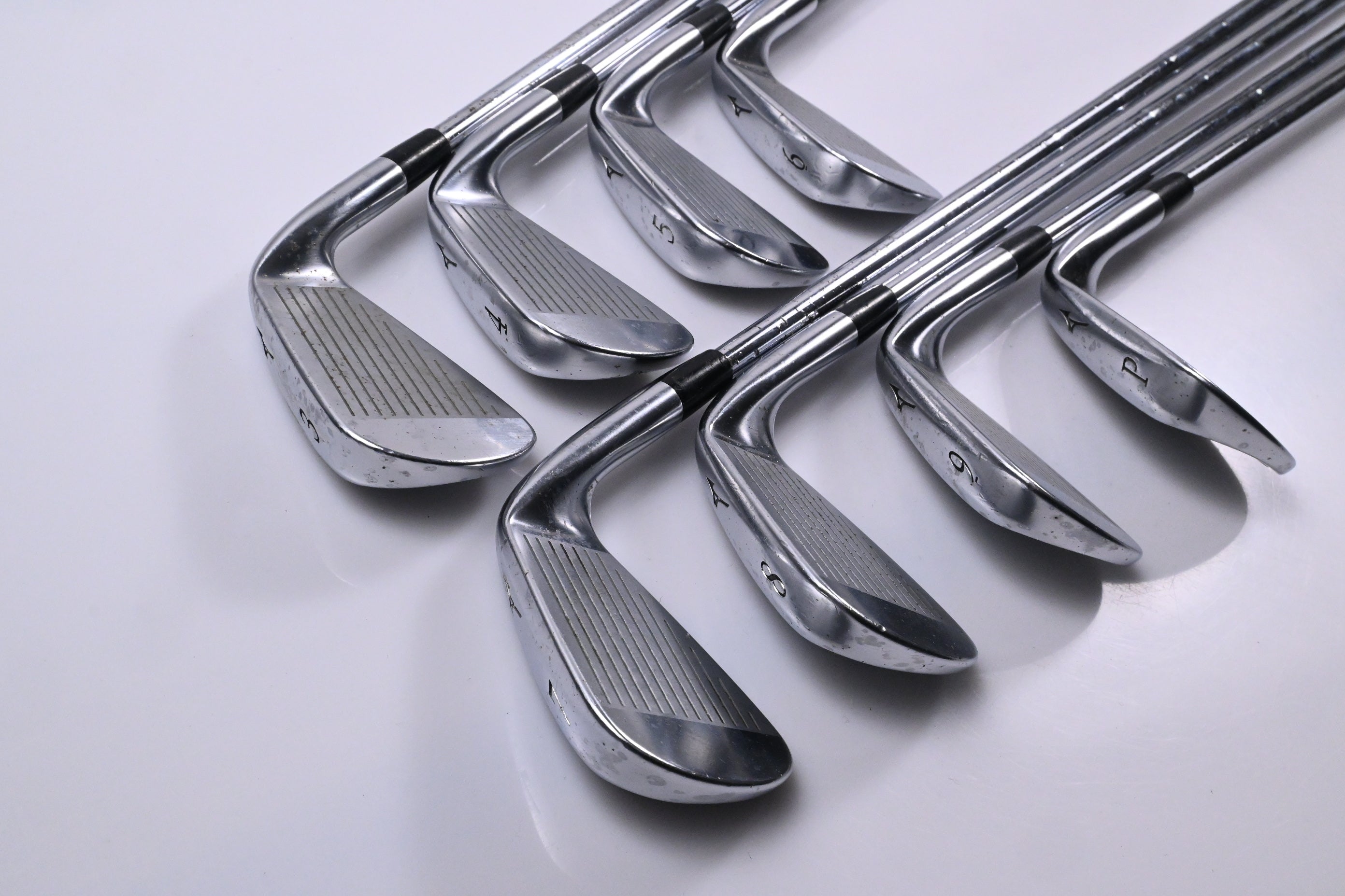 Left Hand Mizuno MX-25 Irons / 3-PW / Stiff Flex Dynamic Gold S300 Shafts