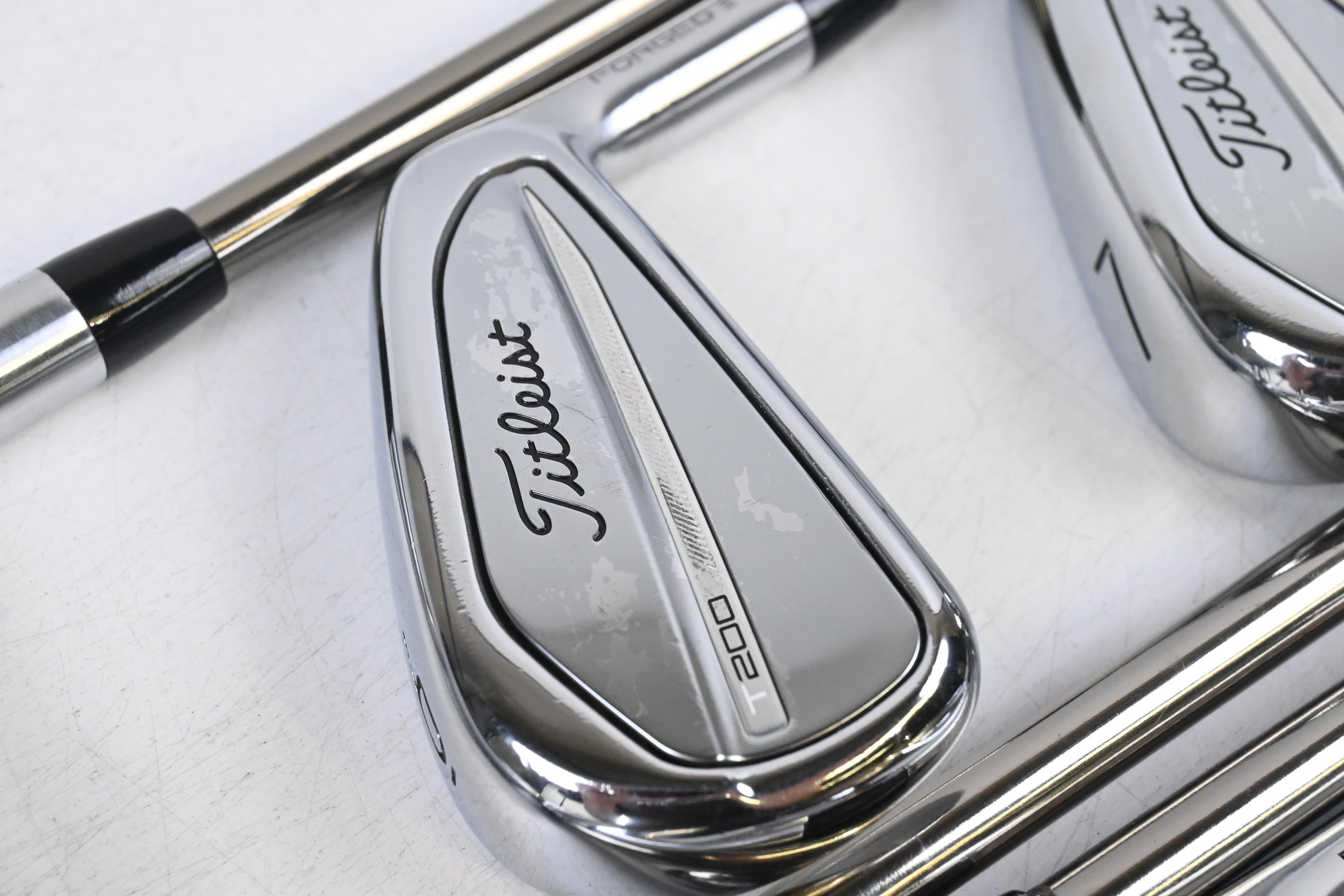 Titleist T200 2023 Irons / 5-PW+GW / Regular Flex UST Mamiya Recoil 65 Shafts