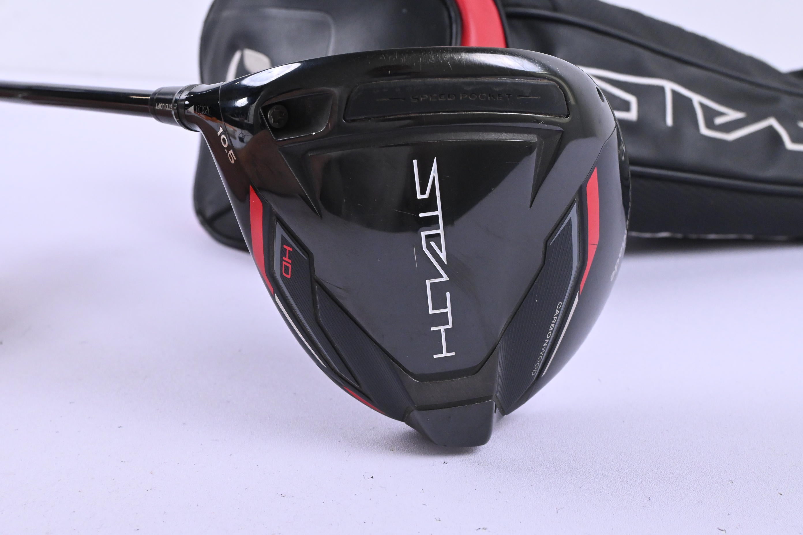 Left Hand Taylormade Stealth HD Driver / 10.5 Degree / Regular Flex Air Speeder