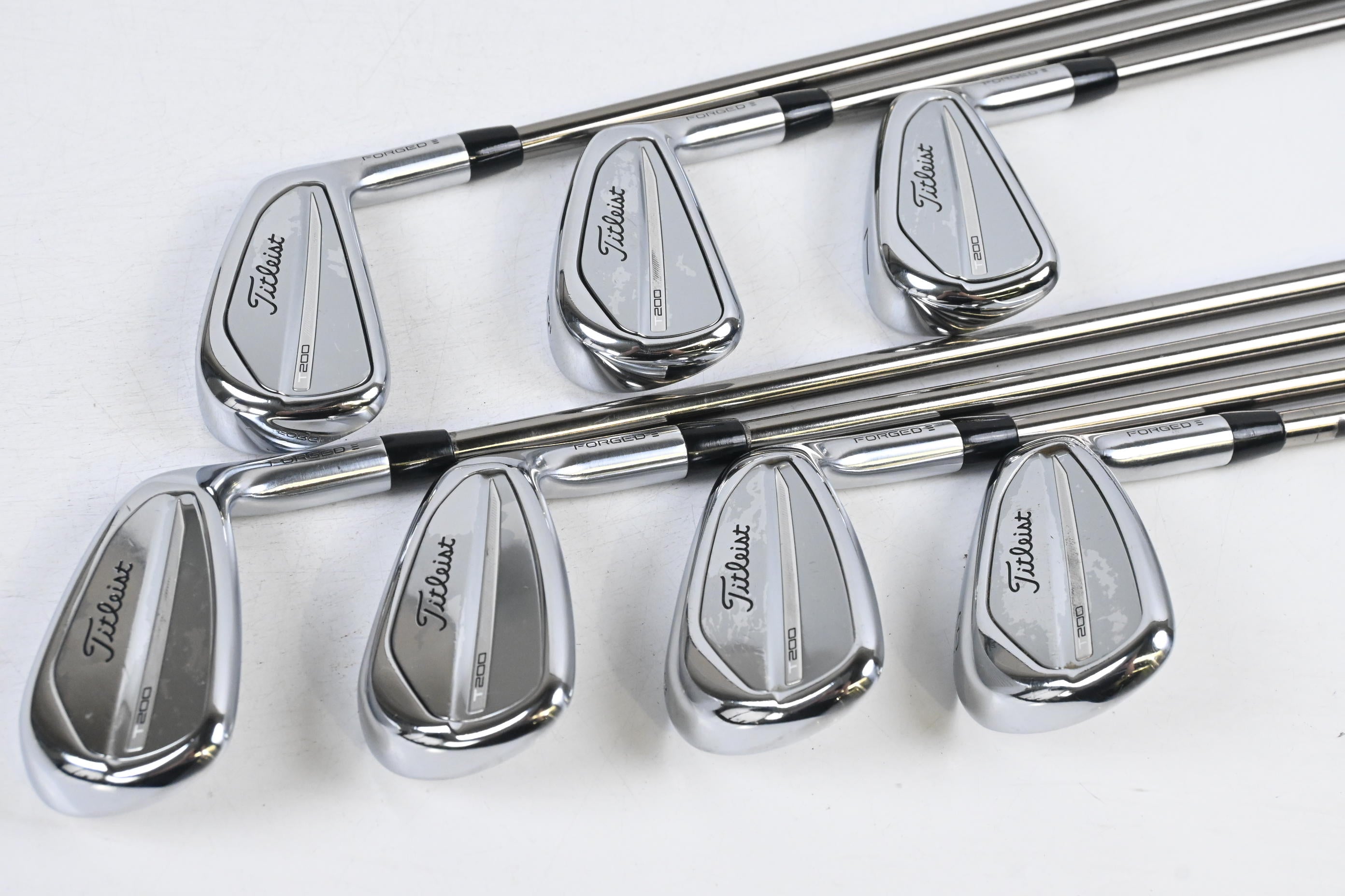 Titleist T200 2023 Irons / 5-PW+GW / Regular Flex UST Mamiya Recoil 65 Shafts