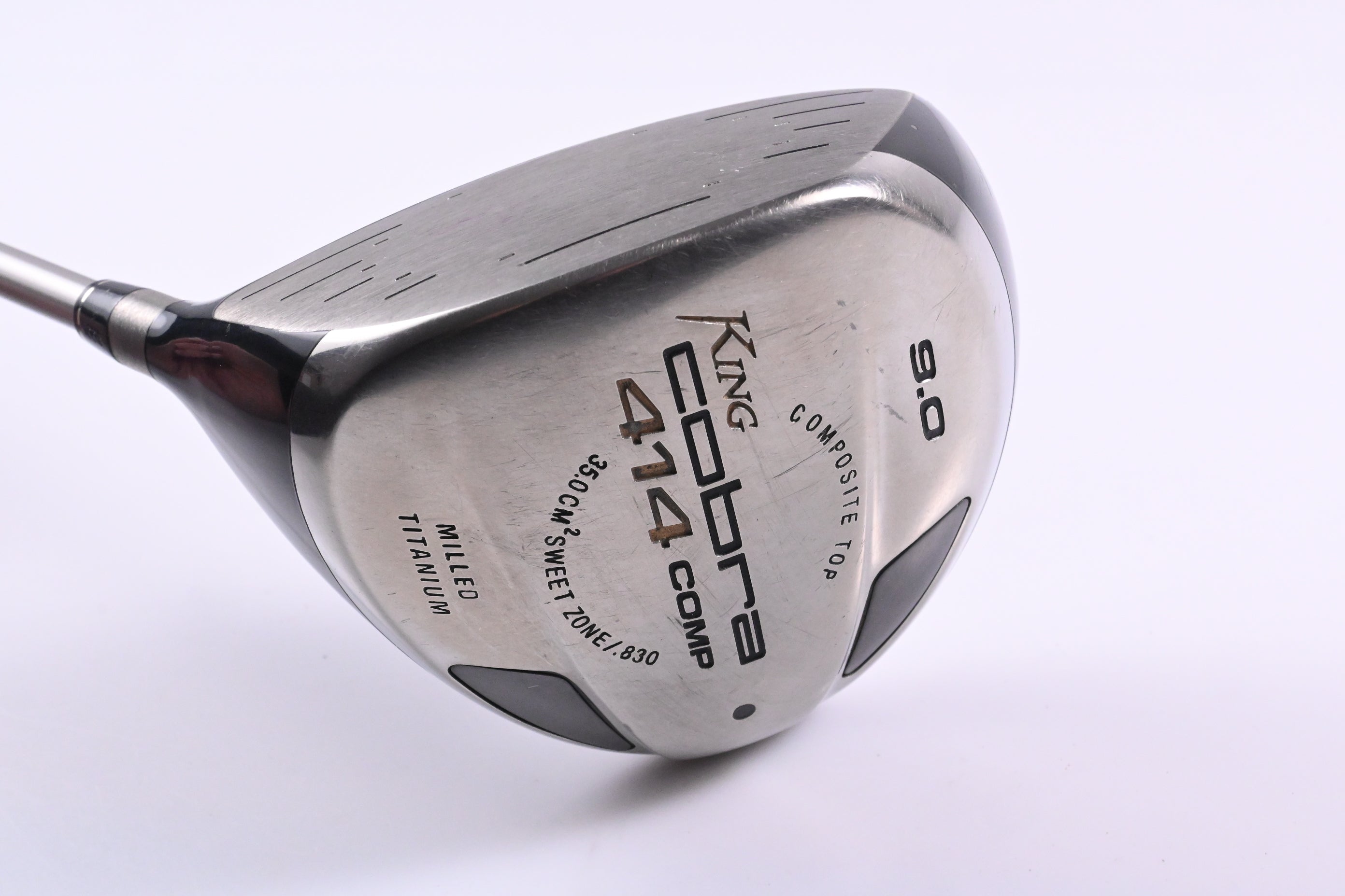 Left Hand Cobra 414 Comp Driver / 9 Degree / Stiff Flex Cobra Rayon SL-45 Shaft
