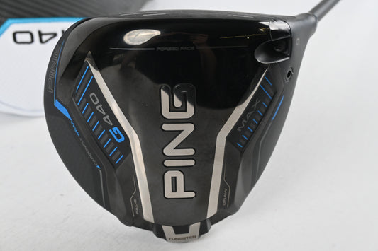 Ping G440 Max Driver / 9 Degree / Regular Flex Ping Alta CB Blue 50 Shaft
