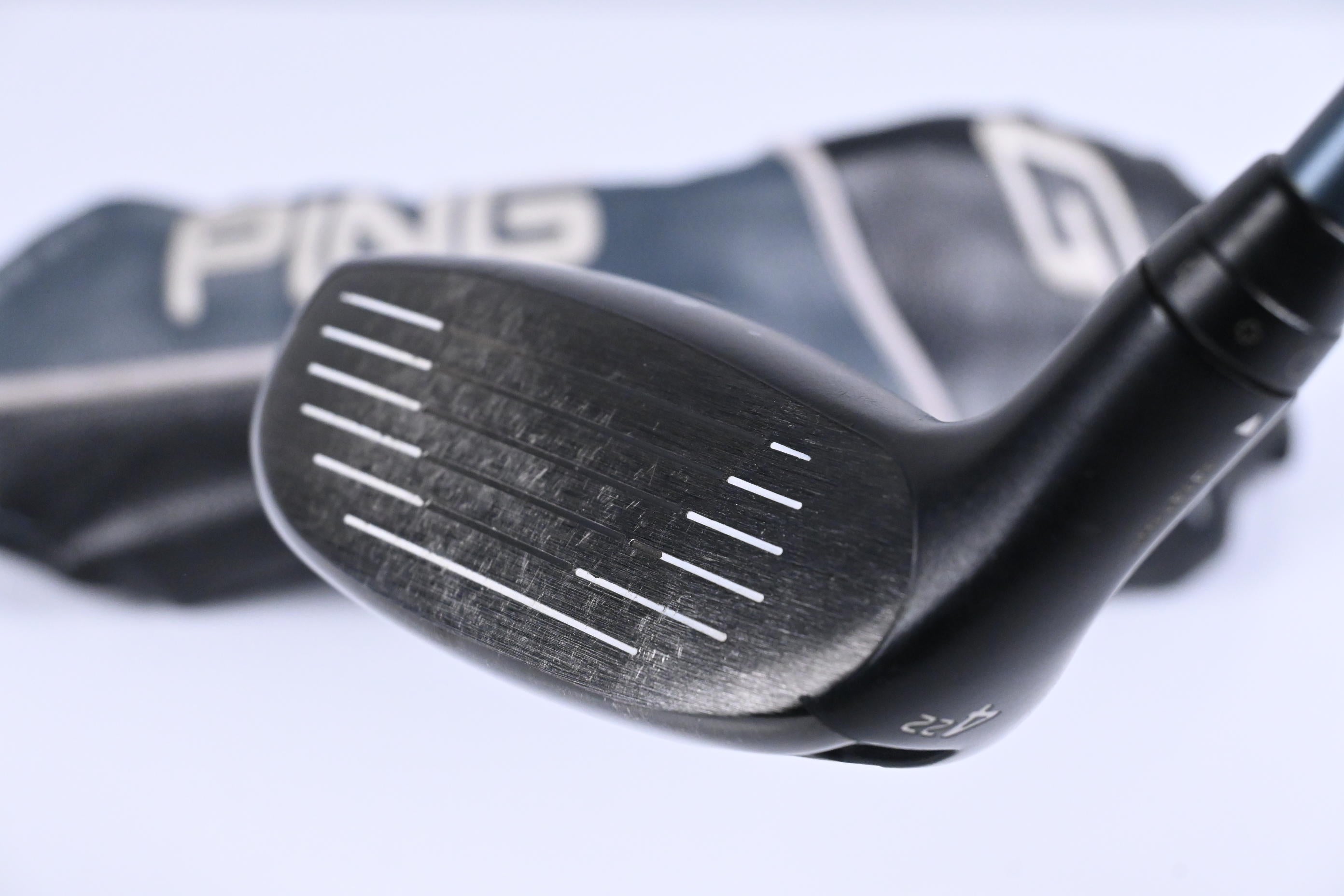 Ping G425 #4 Hybrid / 22 Degree / Stiff Flex Ping Alta CB Slate 70 Shaft