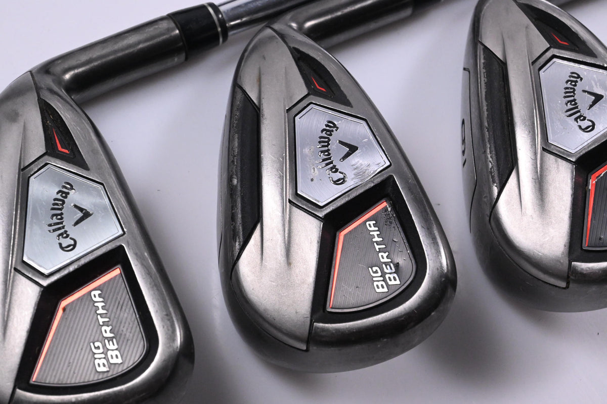 Callaway Big Bertha 2015 Irons / 5-9i / Regular Flex Speedstep 80 Shafts