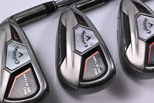 Callaway Big Bertha 2015 Irons / 5-9i / Regular Flex Speedstep 80 Shafts