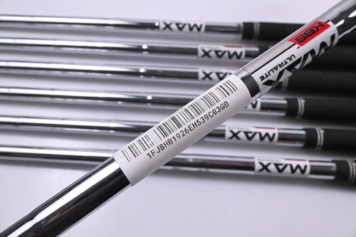 Left Hand Wilson D9 Irons / 5-PW+SW / Regular Flex KBS MAX Ultralite Shafts