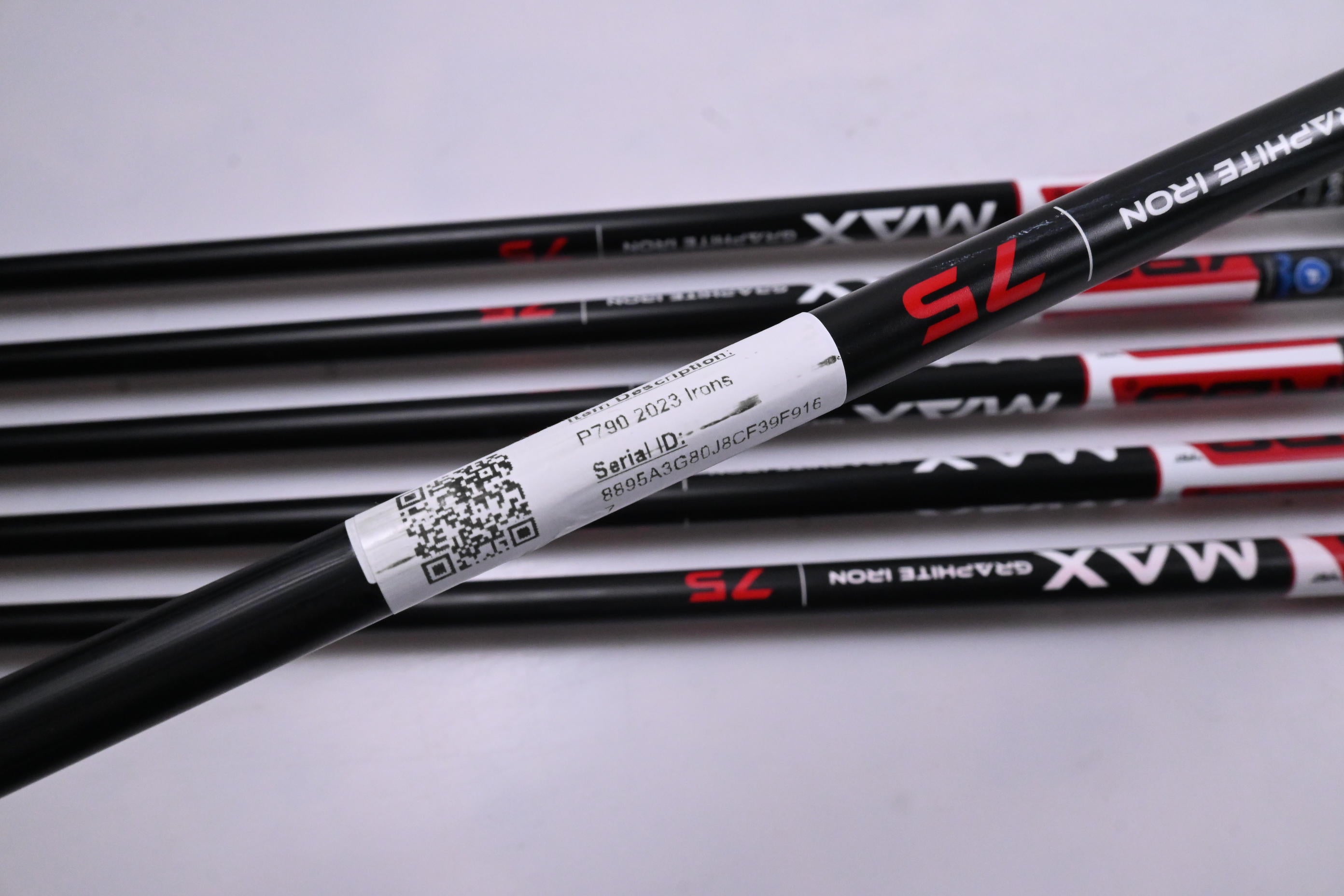 Taylormade P790 2023 Irons / 5-PW / Regular Flex KBS MAX 75 Shafts