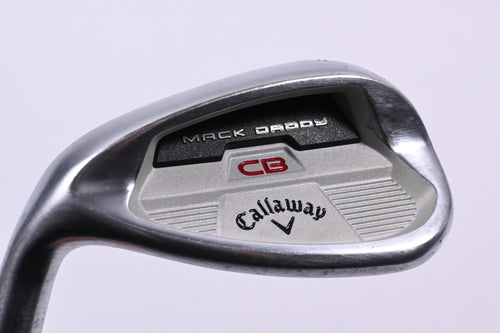 Left Hand Callaway Mack Daddy CB Sand Wedge / 56 Degree / Stiff Flex KBS Tour 105 Shaft