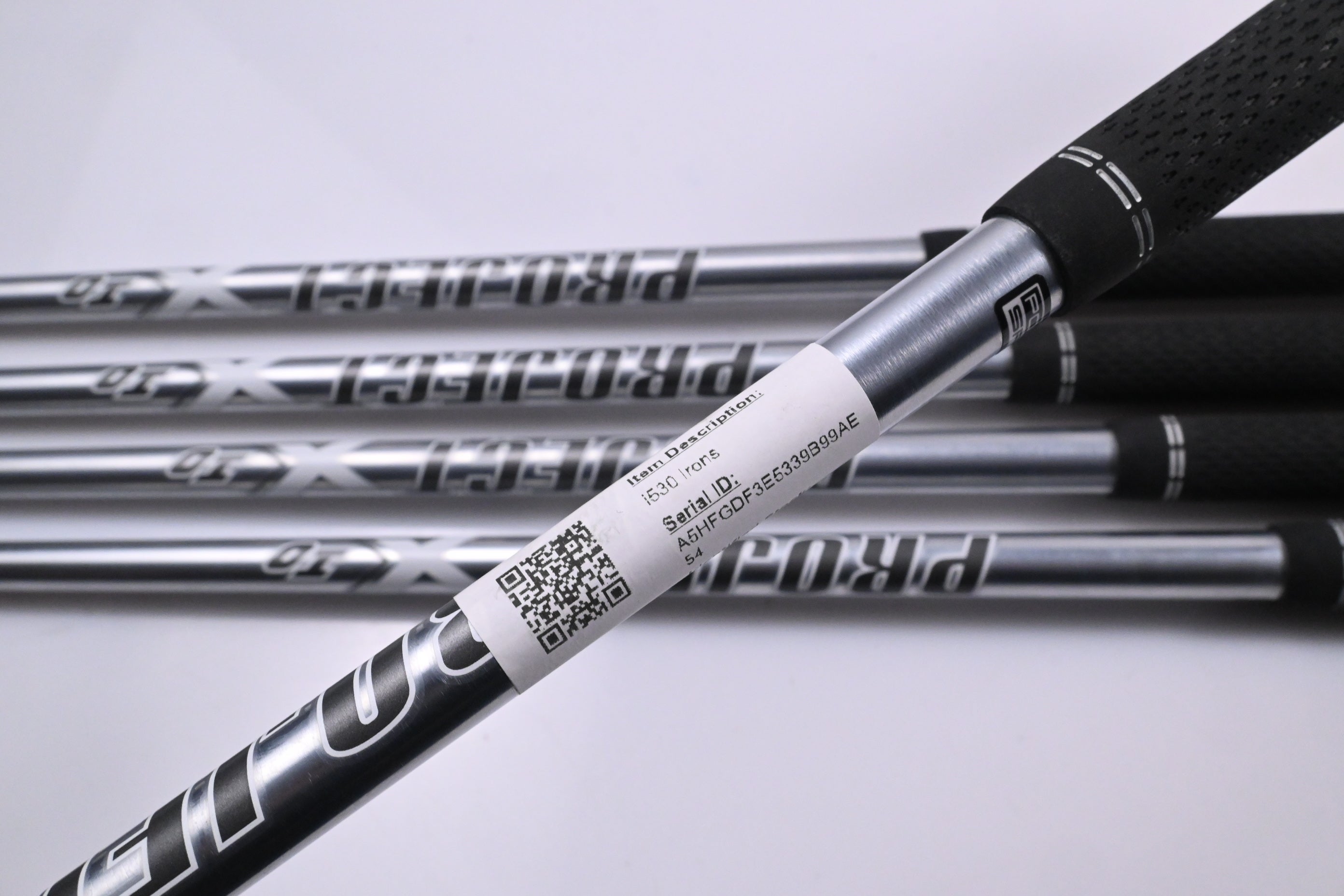 Ping i530 Irons / 5-PW / Black Dot / Regular Flex Project X IO 105 / No #8 Iron