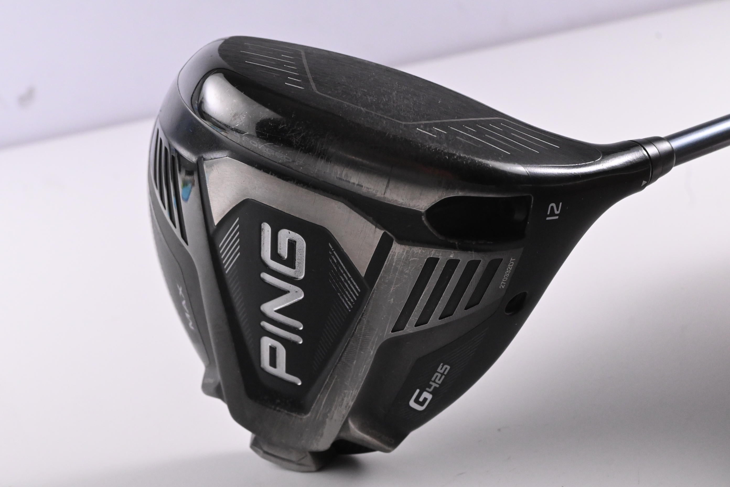 Ping G425 Max Driver / 12 Degree / Senior Flex Alta CB Slate 55 Shaft