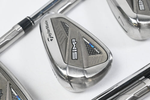 Taylormade SIM2 Max Irons / 5-PW+SW / Regular Flex KBS MAX MT 85 Shafts