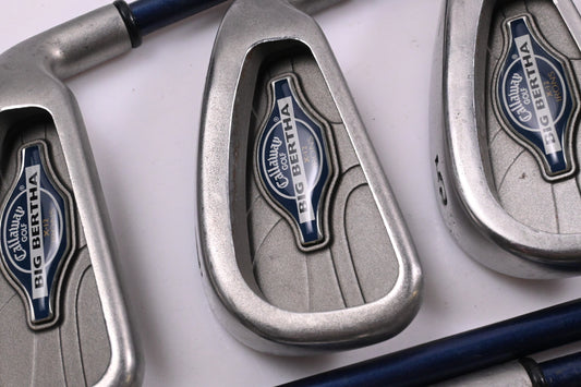Callaway X-12 Irons / 3-PW+GW+SW / Stiff Flex Callaway Shafts