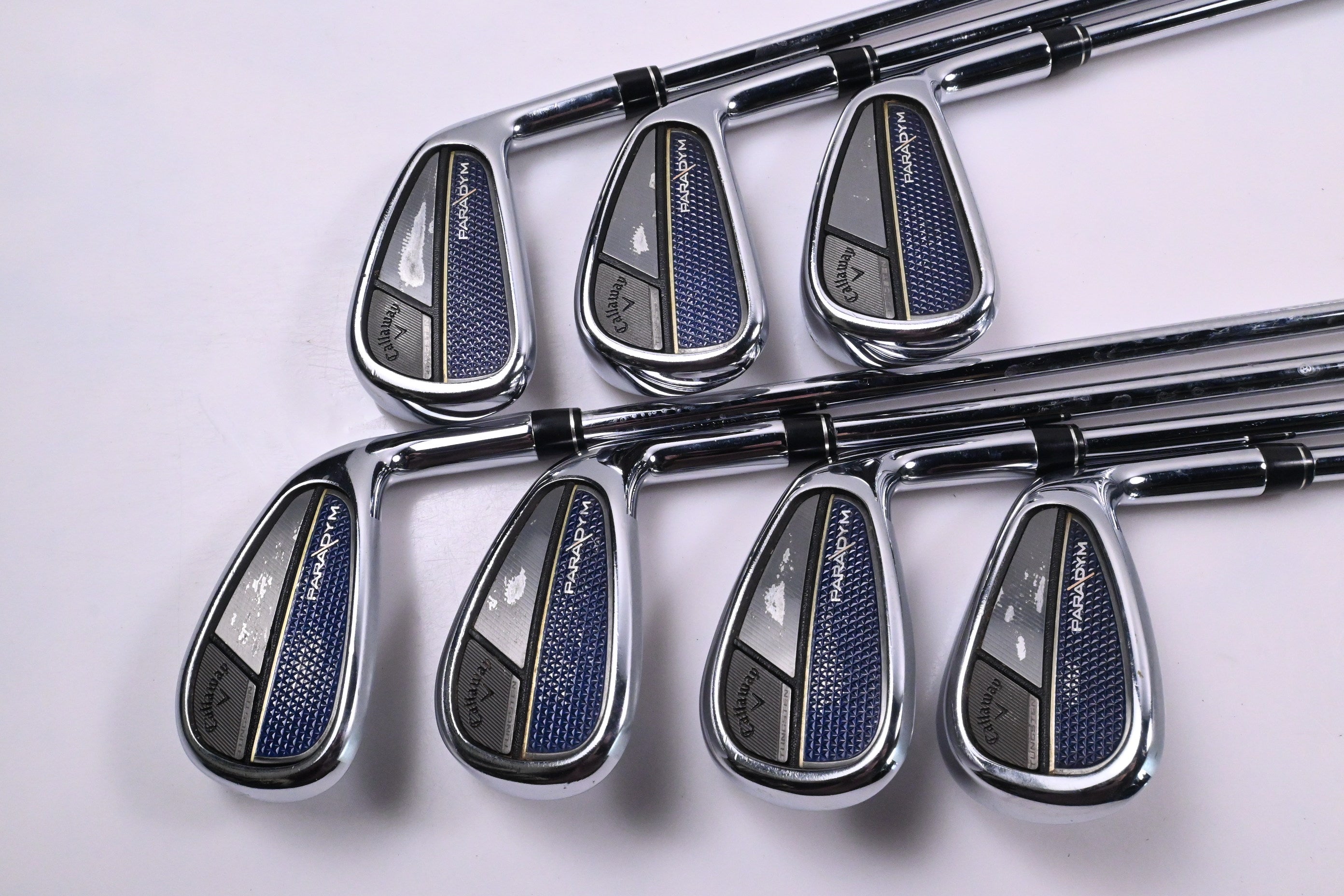 Callaway Paradym Irons / 5-PW+AW / Regular Flex Elevate MPH 85 Shafts