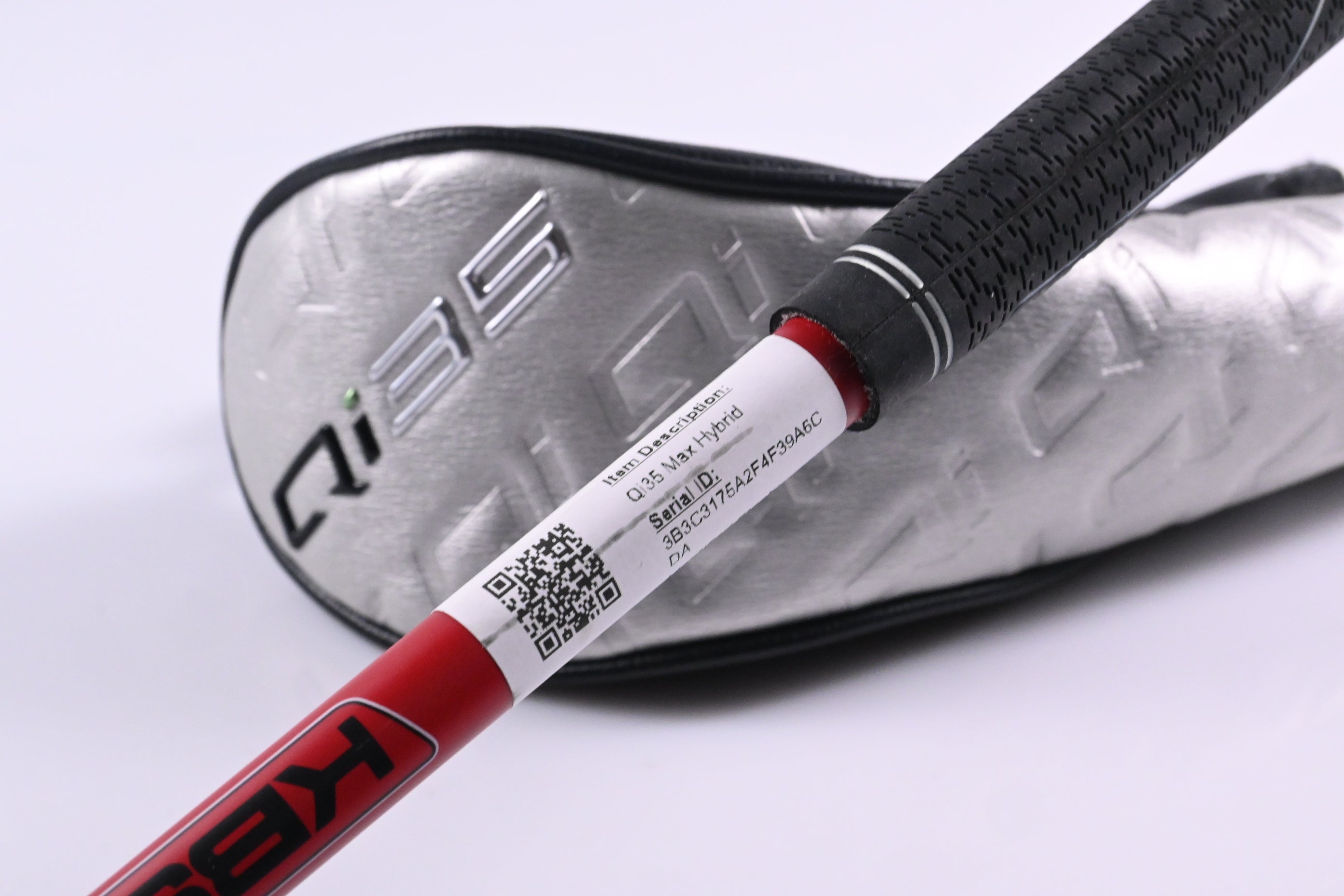 Taylormade Qi35 Max #4 Hybrid / 23 Degree / Stiff Flex KBS PG Hybrid 85 Shaft