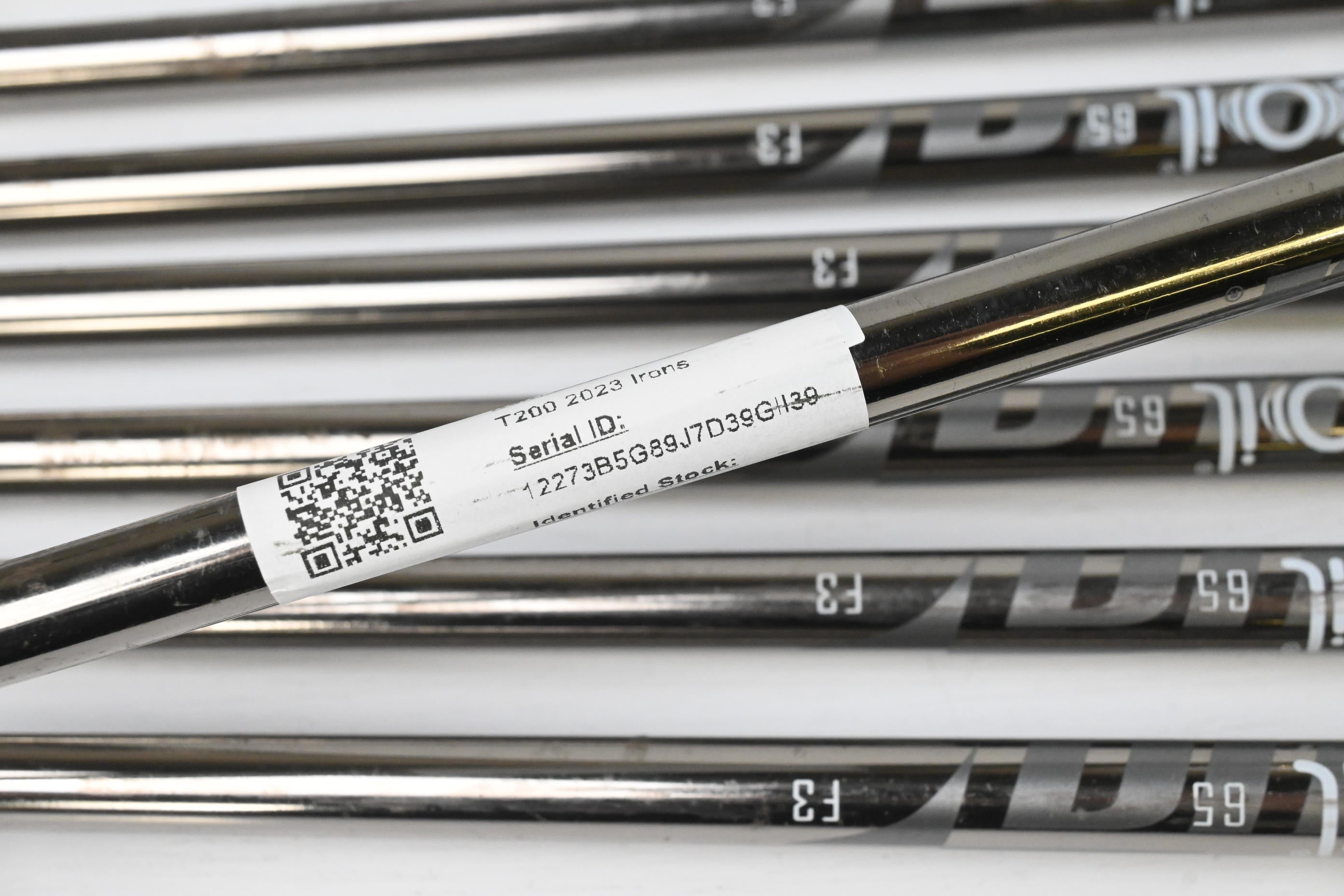 Titleist T200 2023 Irons / 5-PW+GW / Regular Flex UST Mamiya Recoil 65 Shafts