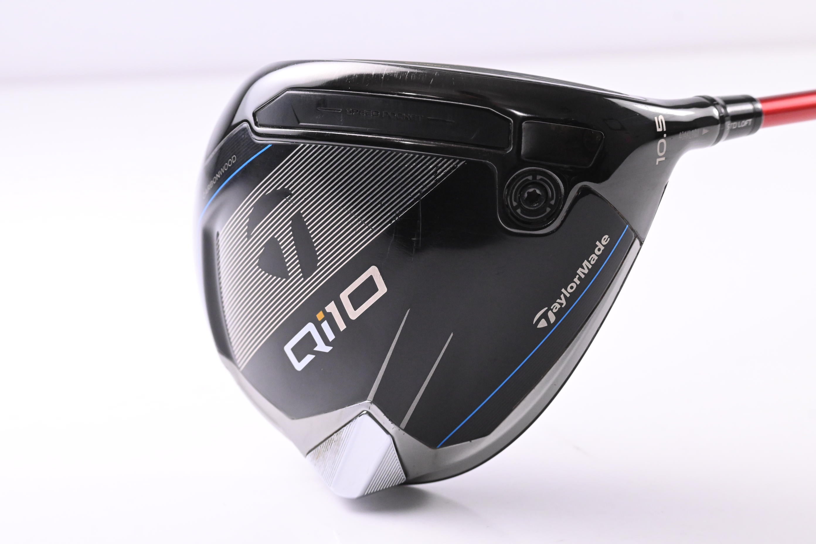 Taylormade Qi10 Driver / 10.5 Degree / X-Flex Fujikura Ventus Velocore TR Red 7