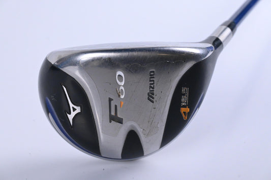 Mizuno F-60 #4 wood / 16.5 Degree / Regular Flex Mizuno Exsar S3 70