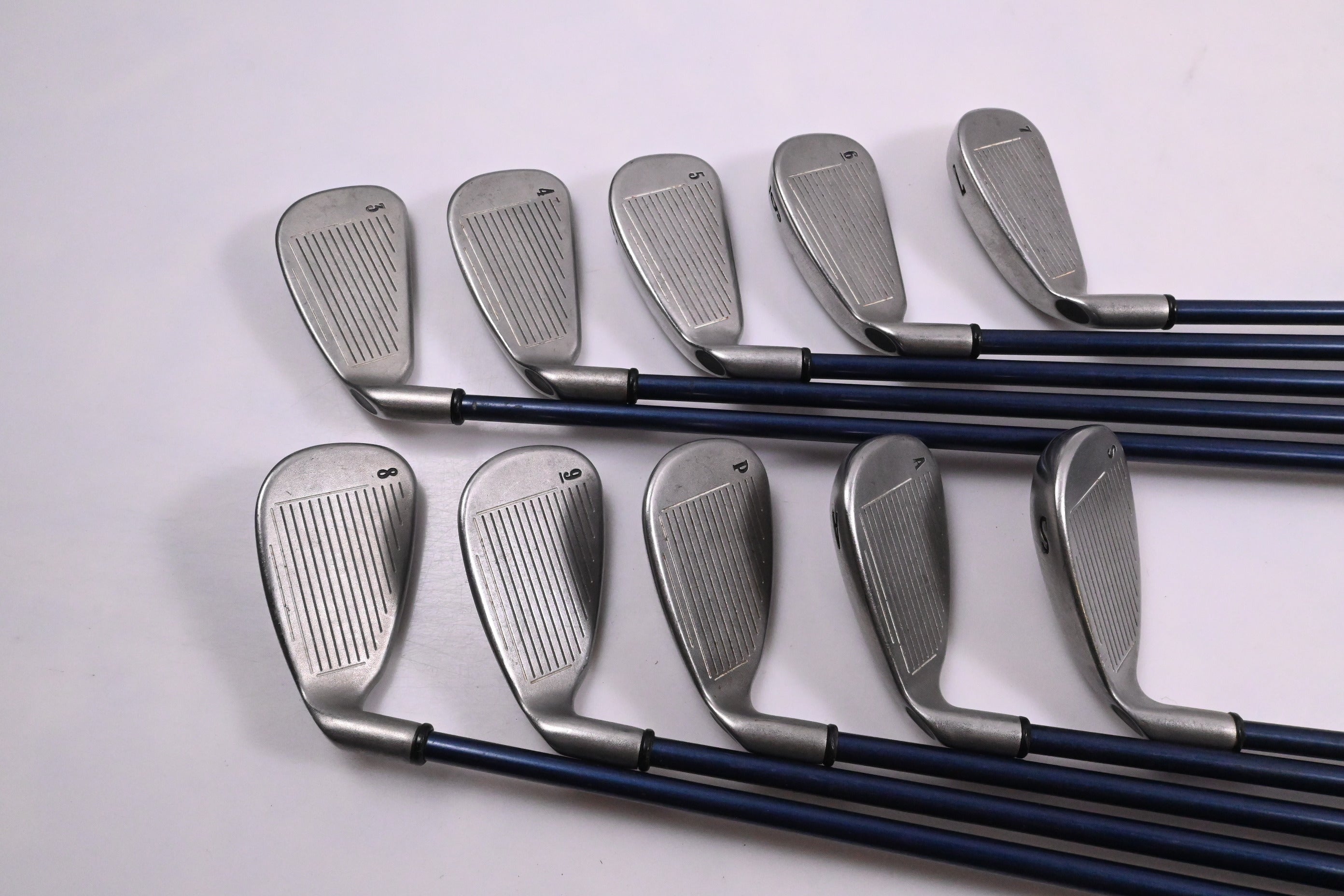 Callaway X-12 Irons / 3-PW+GW+SW / Stiff Flex Callaway Shafts