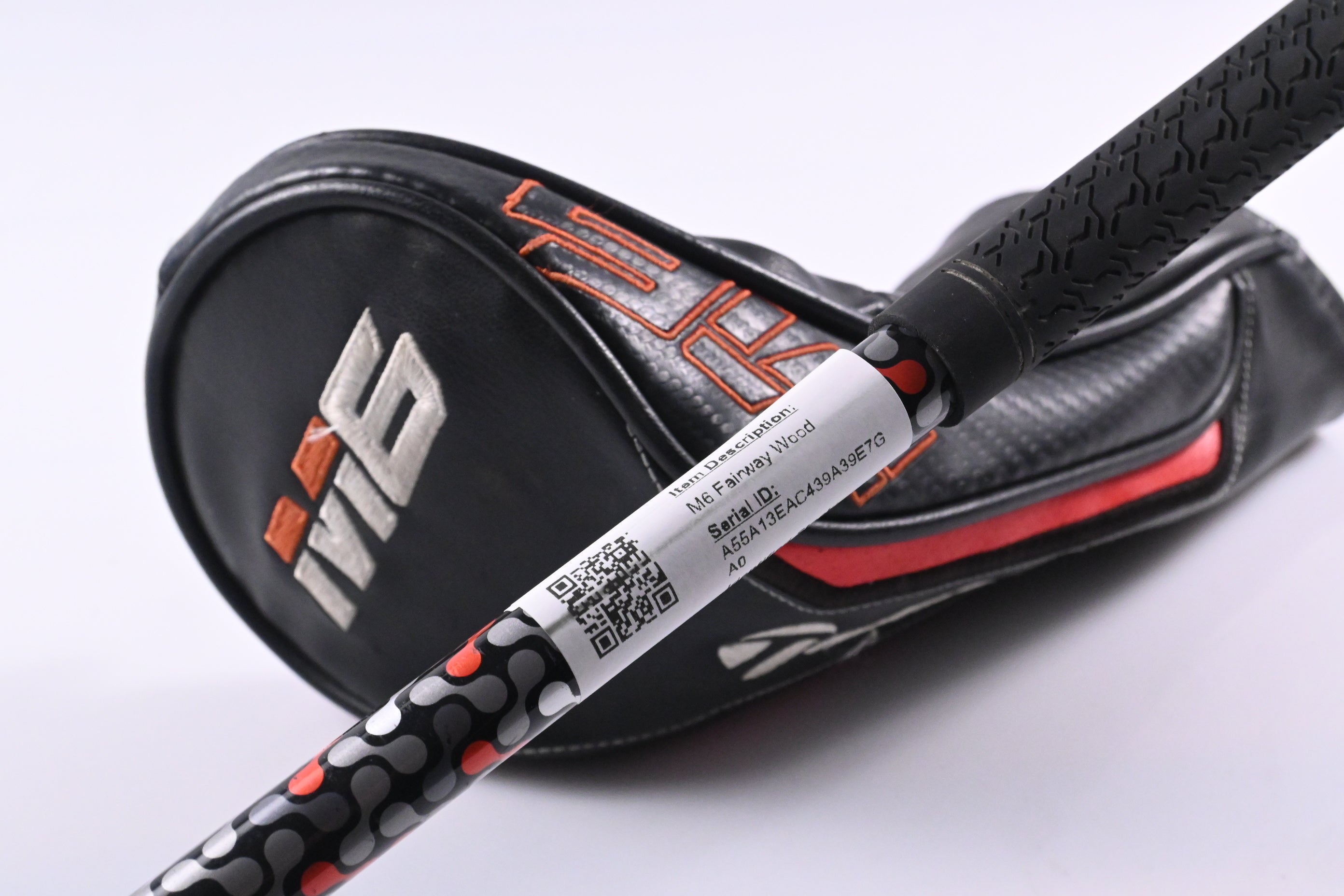 Taylormade M6 #3 Wood / 15 Degree / Stiff Flex Fujikura Atmos Orange 6 Shaft