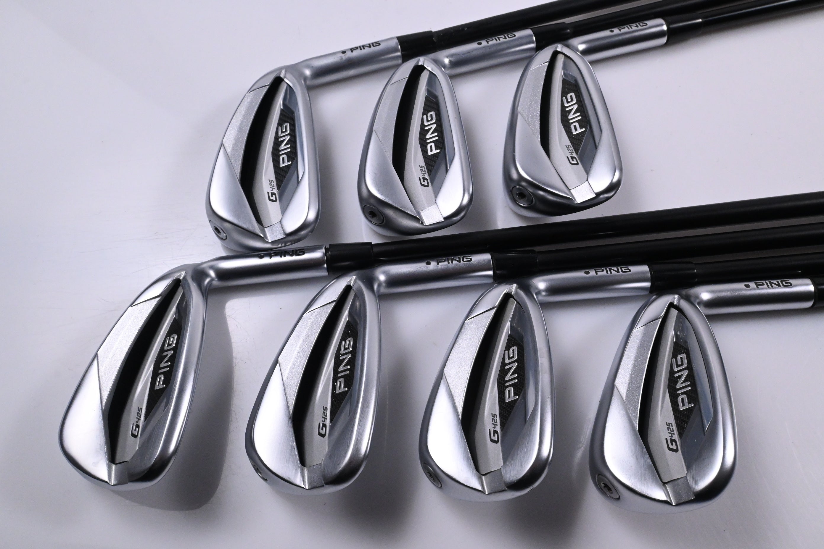 Ping G425 Irons / 5-PW+UW / Black Dot / Senior Flex Ping ALTA CB AWT Shafts