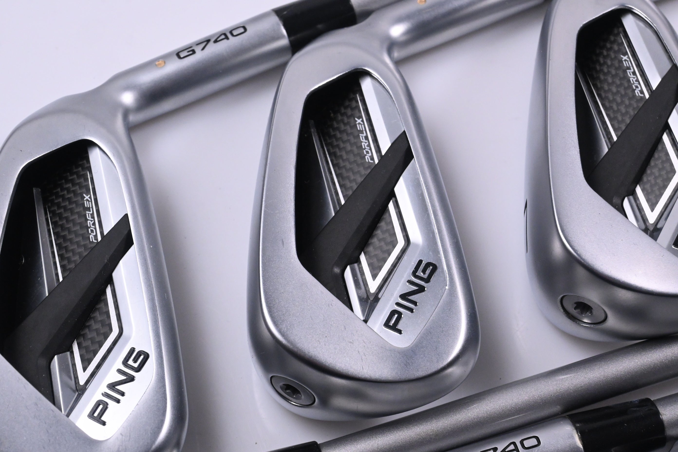 Ping G740 Irons / 5-PW+GW / Gold Dot / Senior Flex Ping Alta Quick 35 Shafts