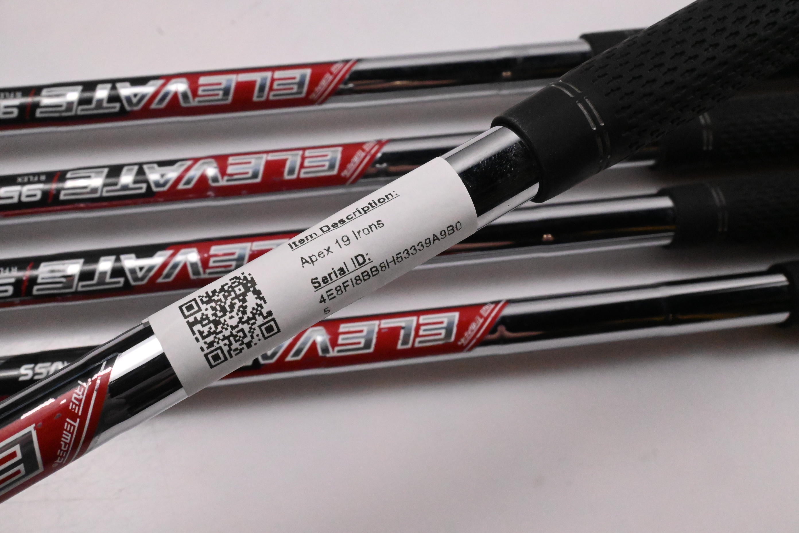 Callaway Apex 19 Irons / 7-PW+SW / Regular Flex True Temper Elevate 95 Shafts