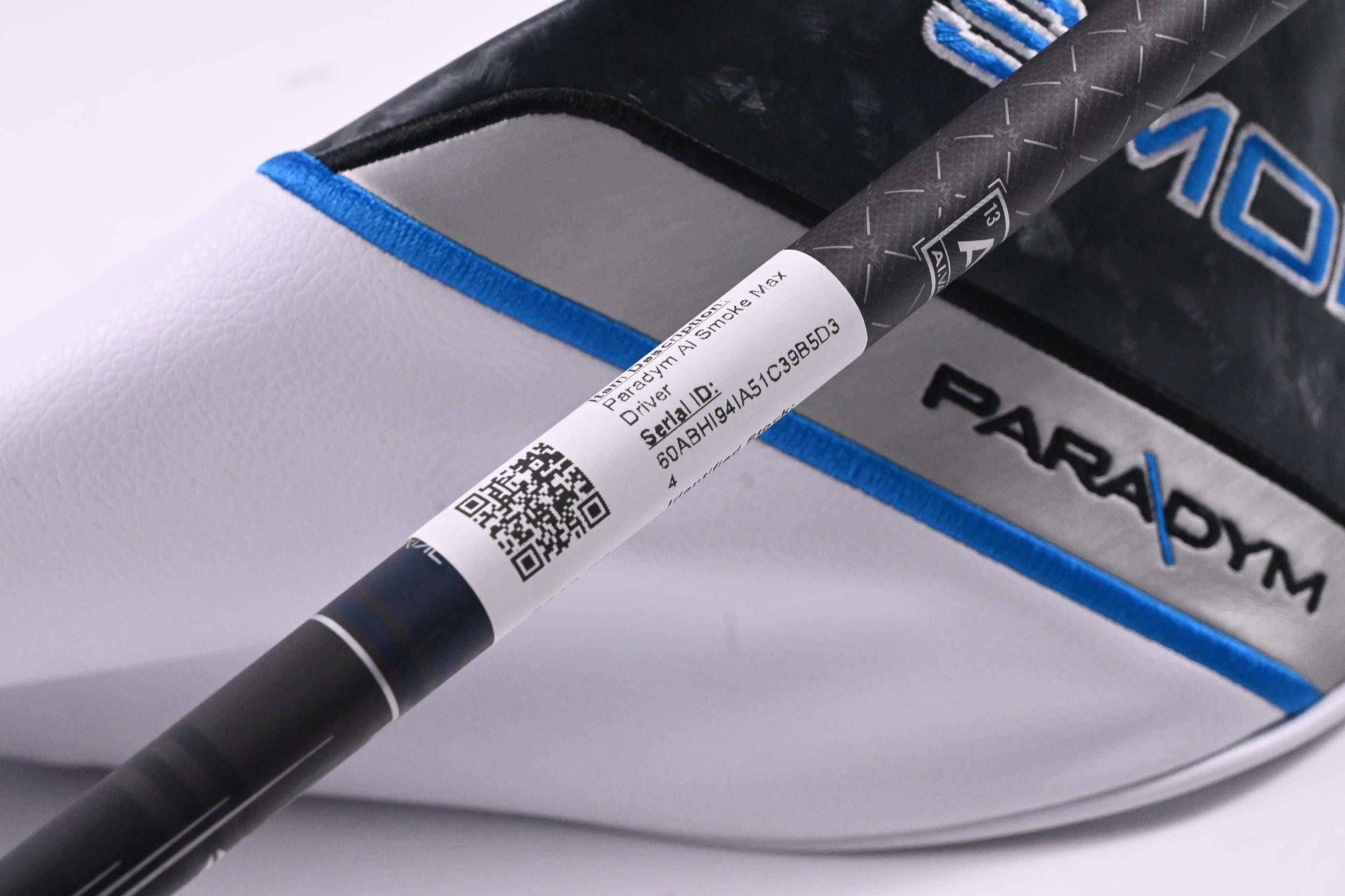 Callaway Paradym Ai Smoke Max Driver / 10.5 Degree / Stiff Flex Tensei AV Blue 65