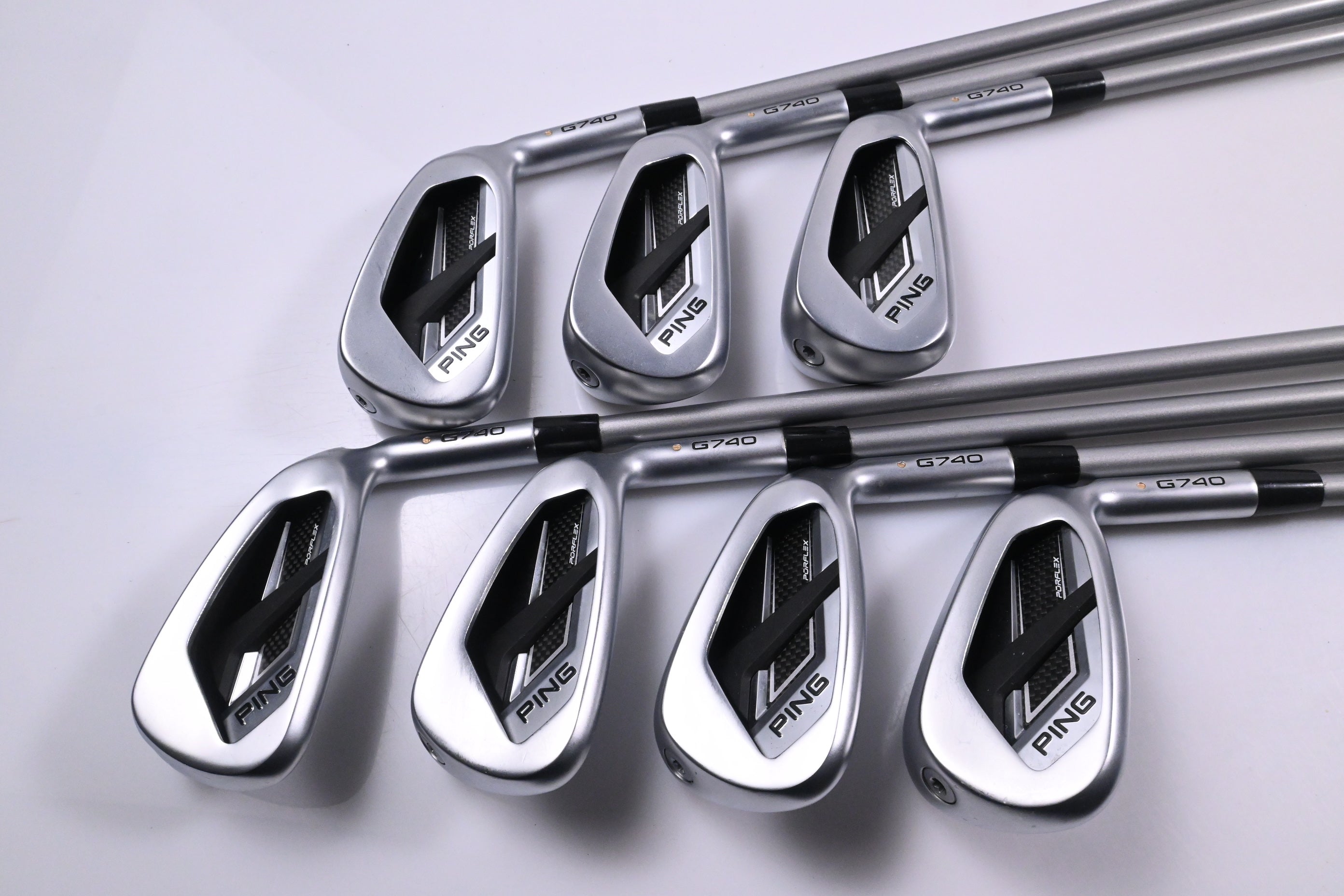 Ping G740 Irons / 5-PW+GW / Gold Dot / Senior Flex Ping Alta Quick 35 Shafts