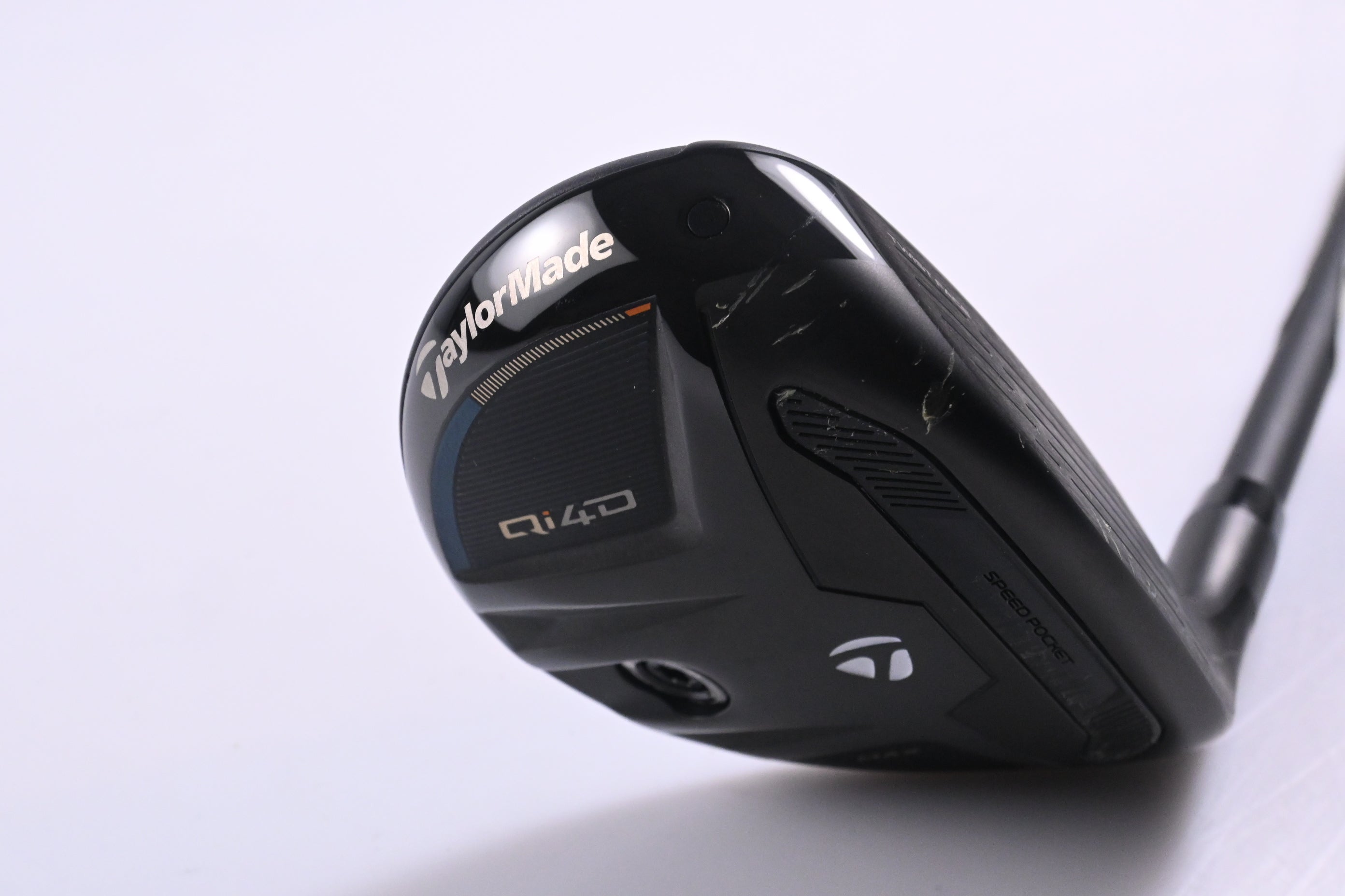 Taylormade Qi4D Max #4 Hybrid / 23 Degree / Regular Flex KBS Reax 50 Shaft