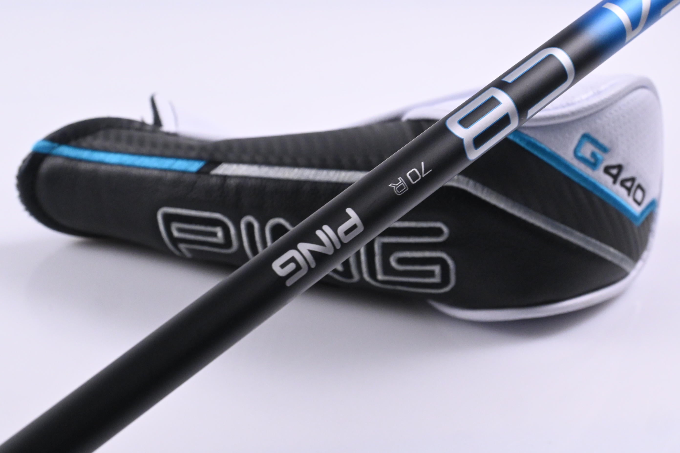 Ping G440 #7 Hybrid / 34 Degree / Regular Flex Ping Alta CB Blue 70 Shaft