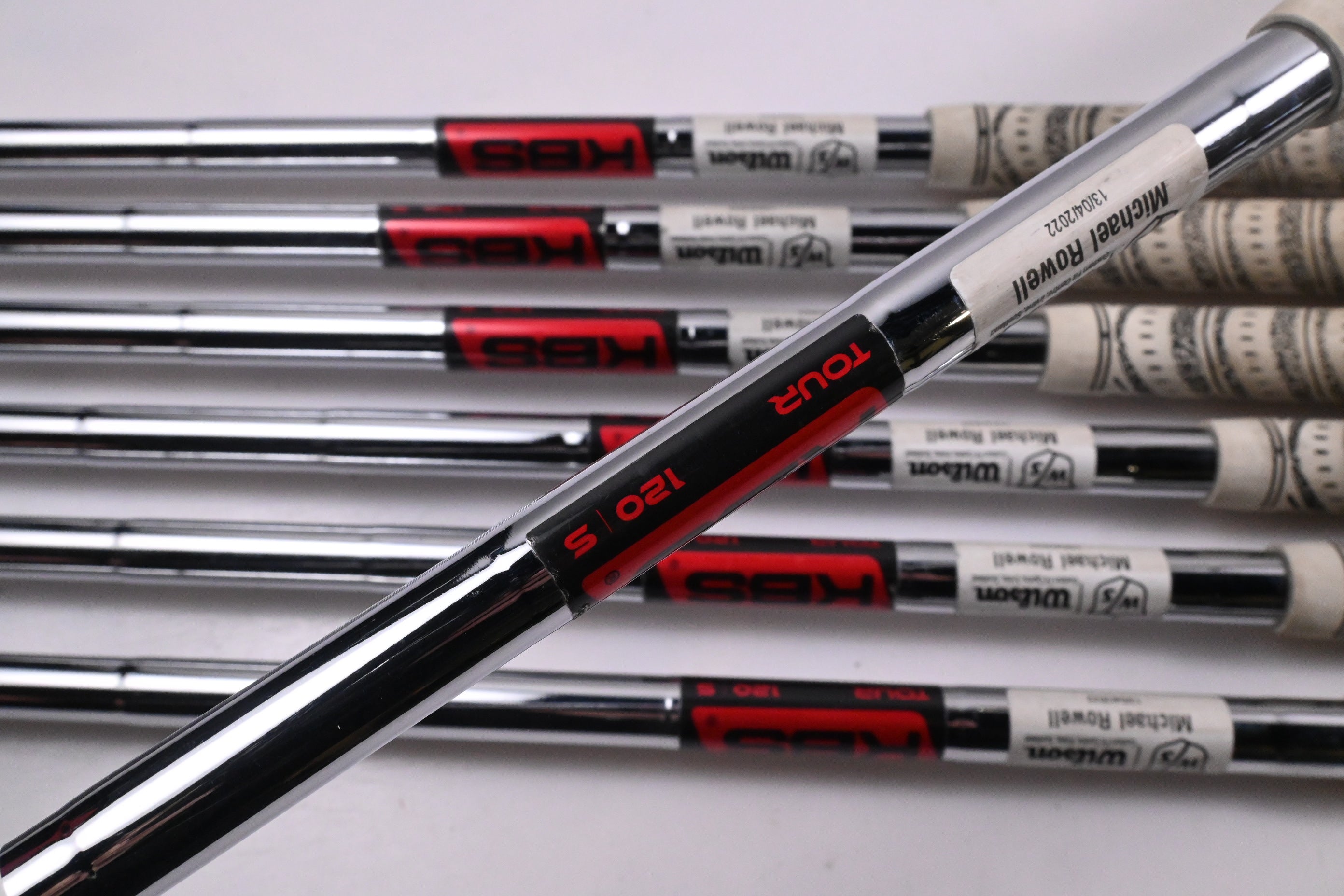 Wilson D9 Forged Irons / 4-PW / Stiff Flex KBS Tour 120 Shafts