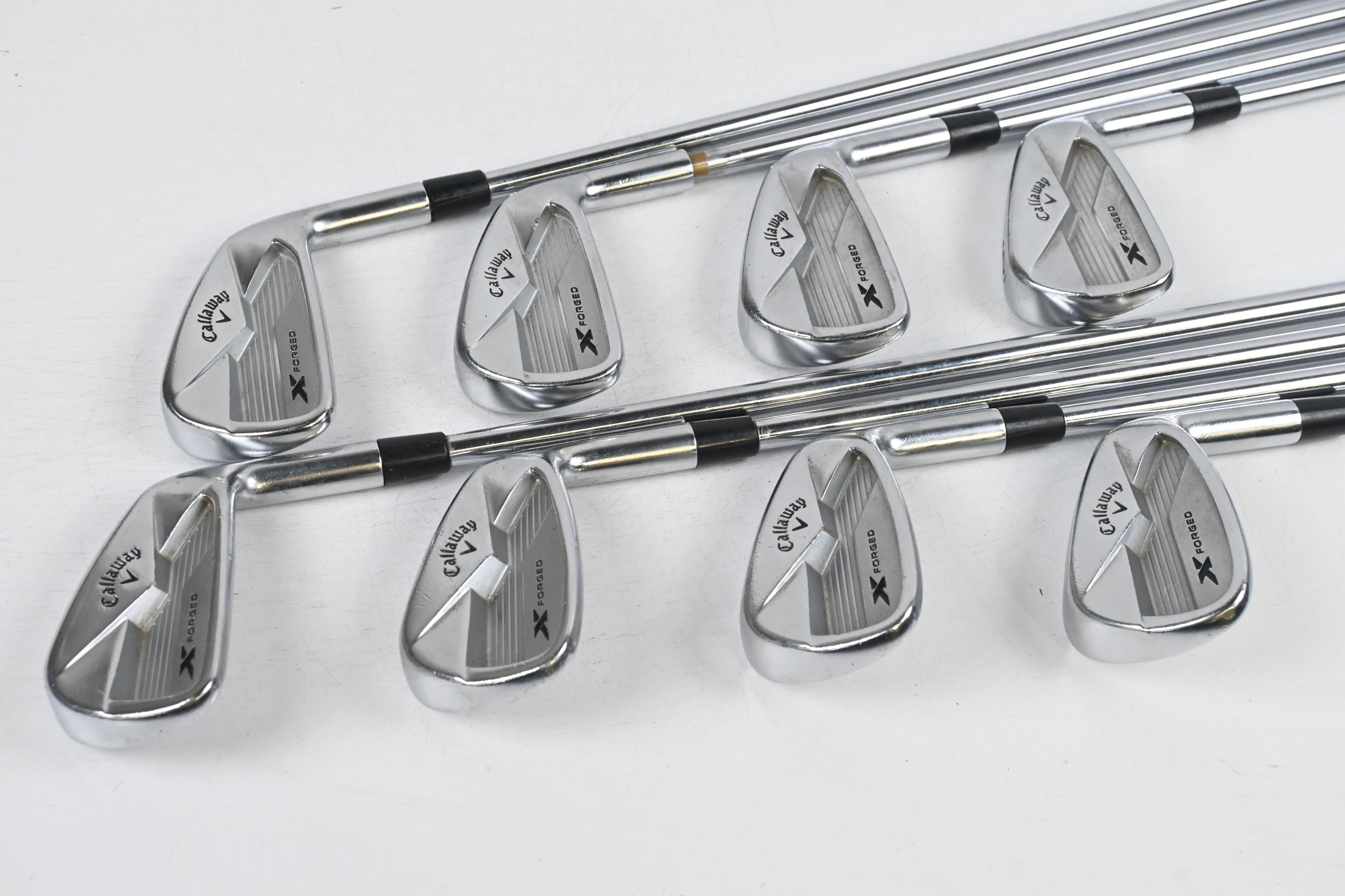 Callaway X-Forged 2018 Irons / 3-PW / Stiff Flex Project X Rifle Shafts