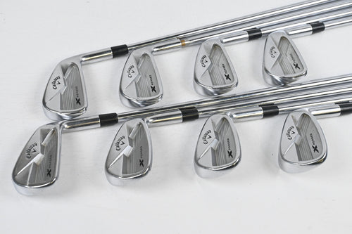 Callaway X-Forged 2018 Irons / 3-PW / Stiff Flex Project X Rifle Shafts