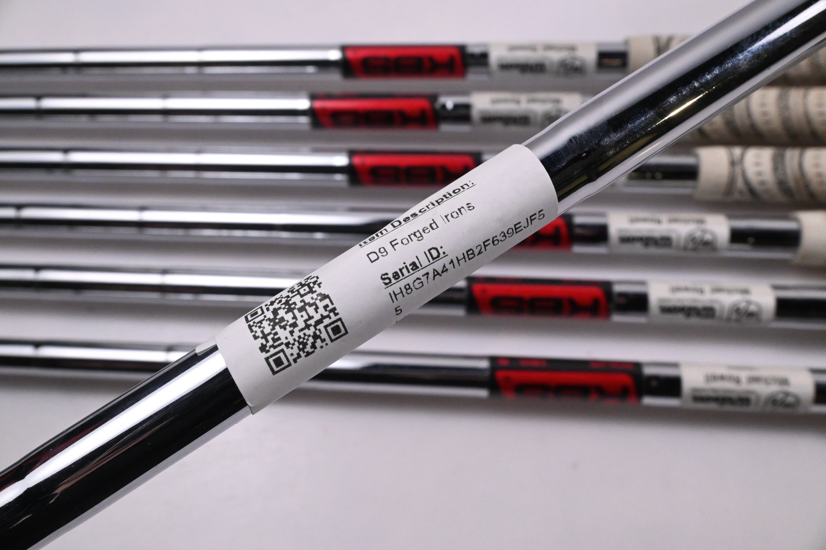 Wilson D9 Forged Irons / 4-PW / Stiff Flex KBS Tour 120 Shafts