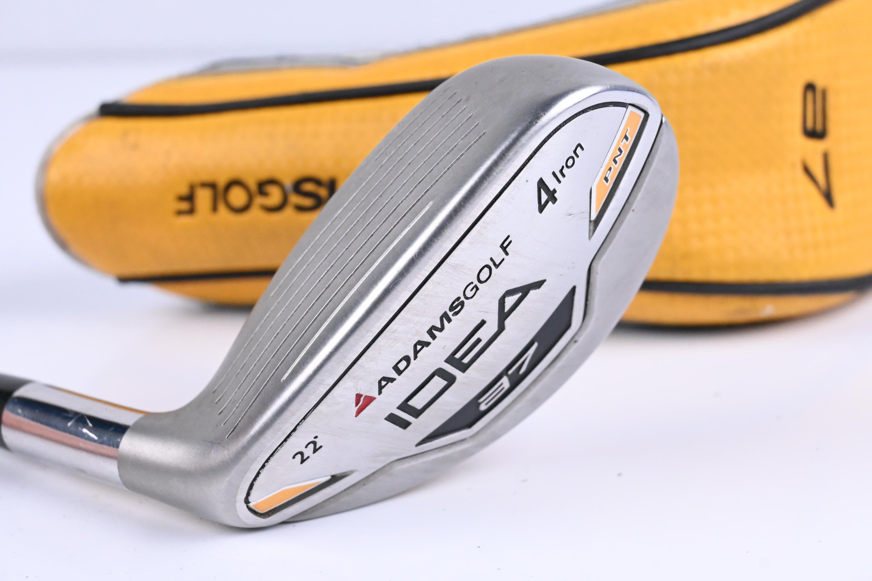 Left Hand Adams Idea A7 #4 Hybrid / 22 Degree / Stiff Flex UST AXIV Core 85