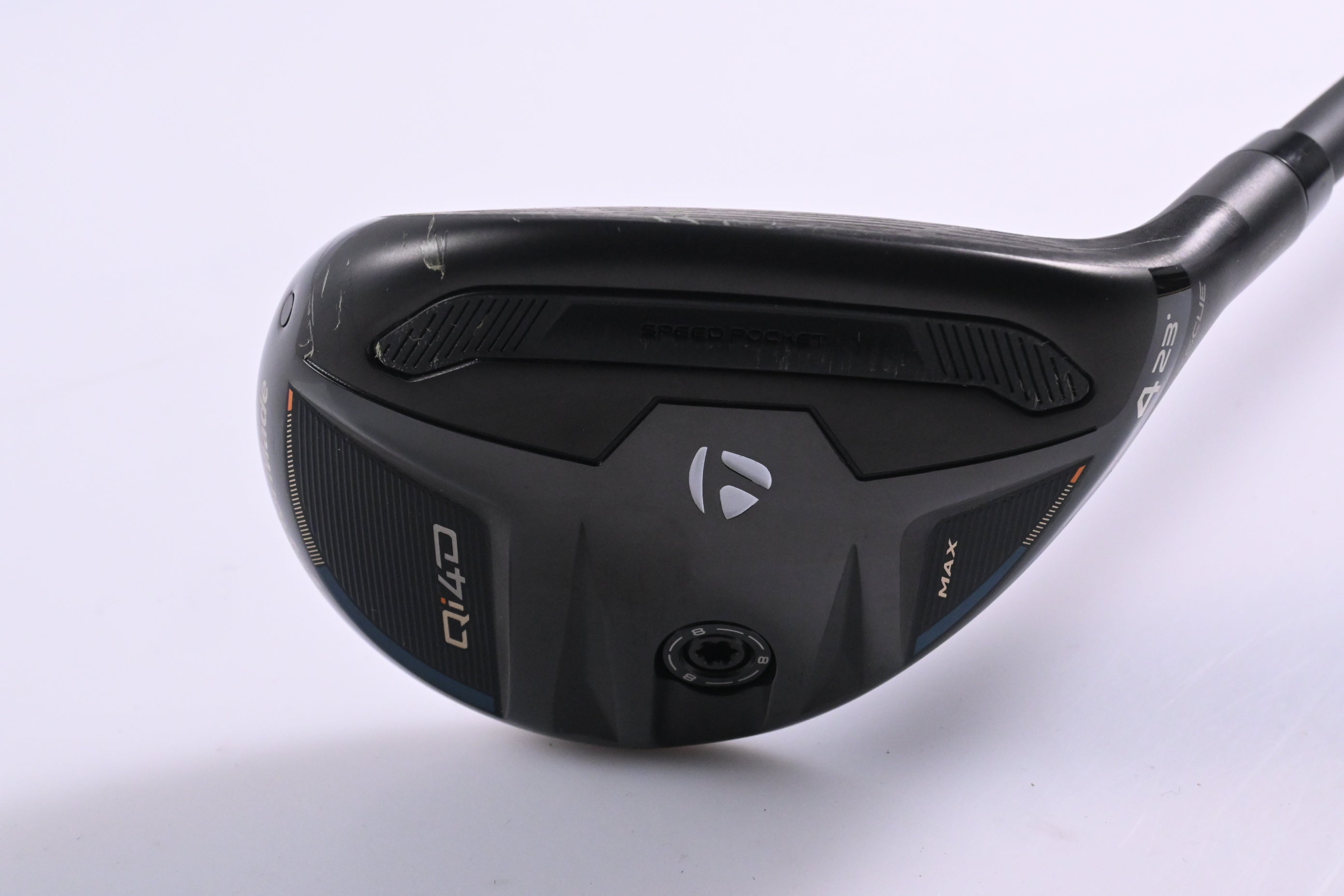 Taylormade Qi4D Max #4 Hybrid / 23 Degree / Regular Flex KBS Reax 50 Shaft